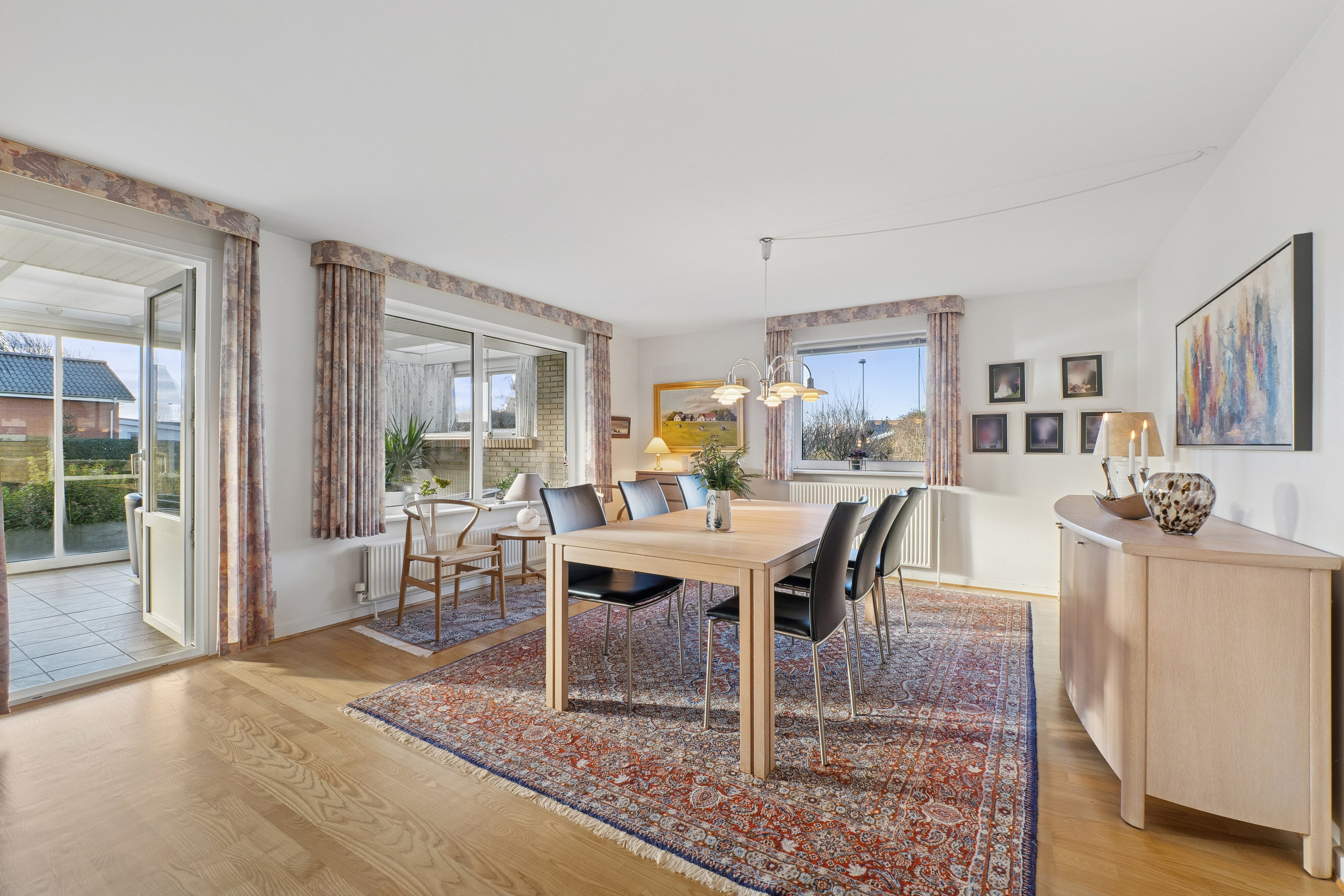 Fremhævet spisestue billede i fuldskærmstilstand. Billede af Skolevænget 34, Tingstrup, 7700 Thisted