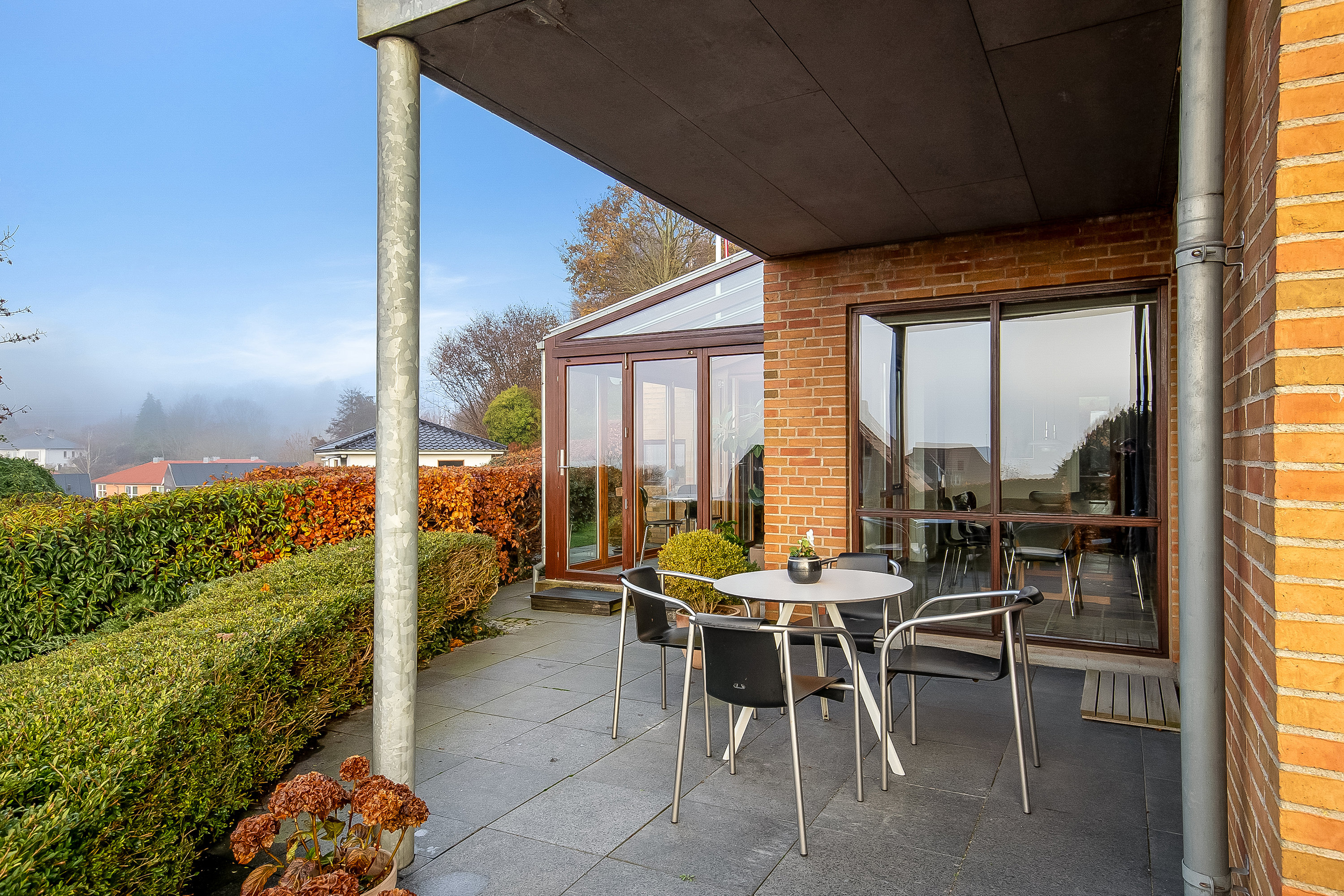 Fremhævet terrasse billede i fuldskærmstilstand. Billede af Krintelsvej 8, 7120 Vejle Øst