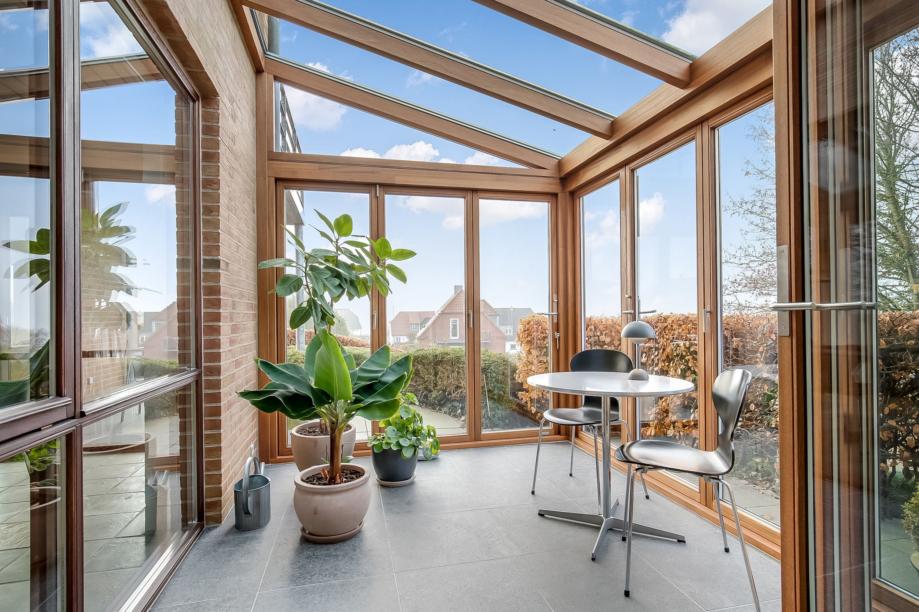 Fremhævet udestue billede i fuldskærmstilstand. Billede af Krintelsvej 8, 7120 Vejle Øst