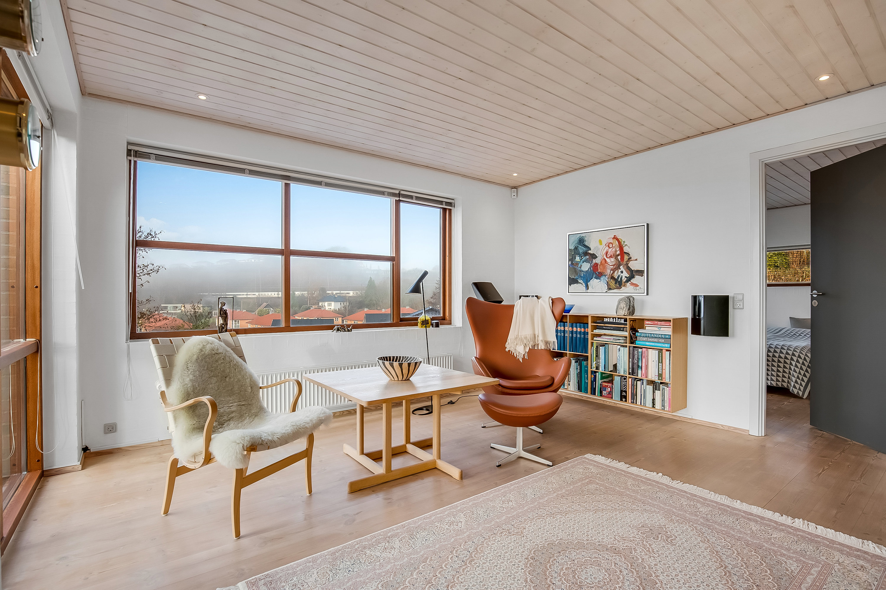 Fremhævet stue billede i fuldskærmstilstand. Billede af Krintelsvej 8, 7120 Vejle Øst