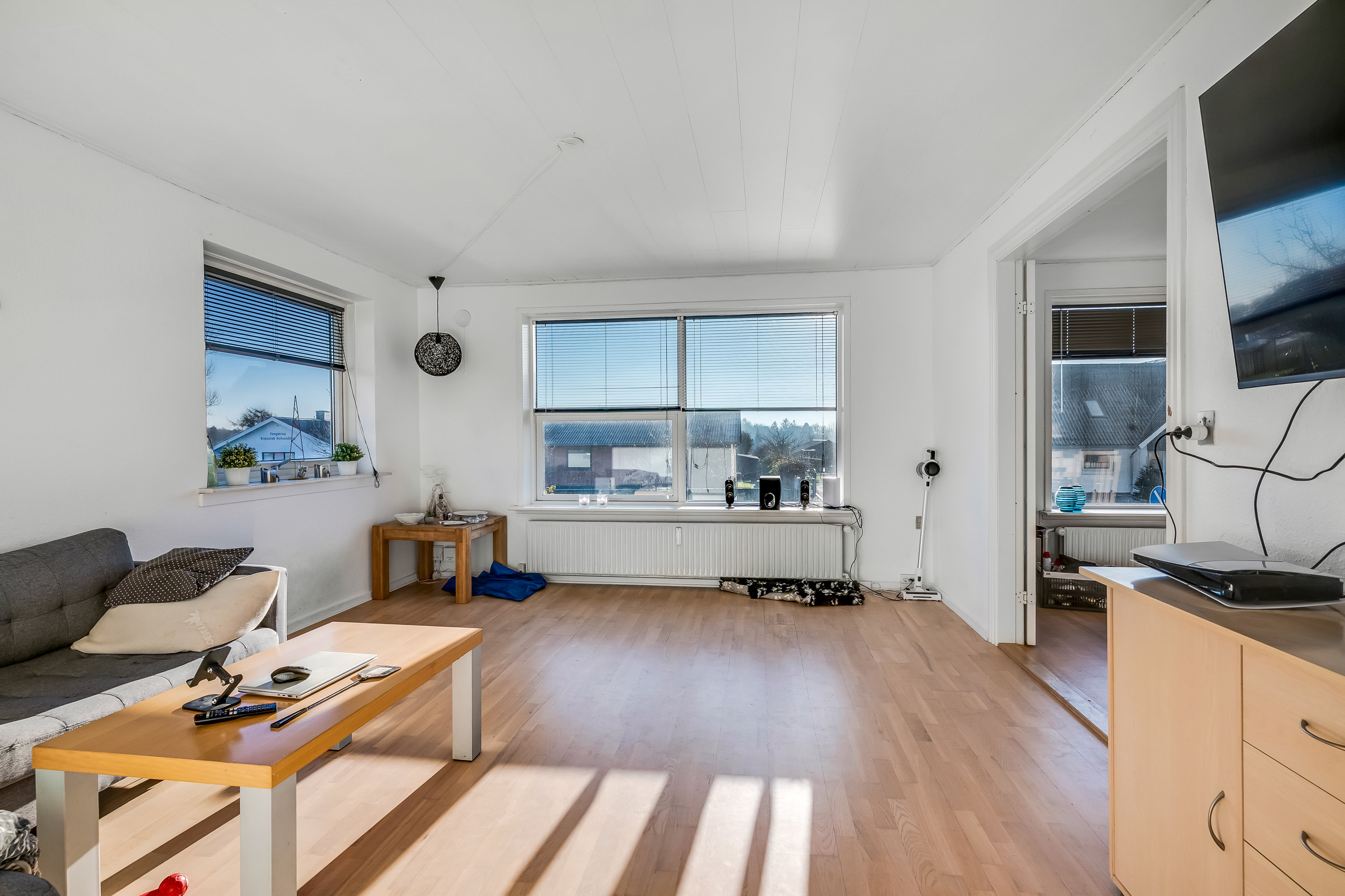 Fremhævet stue billede i fuldskærmstilstand. Billede af Viborgvej 105, Mejrup, 7500 Holstebro