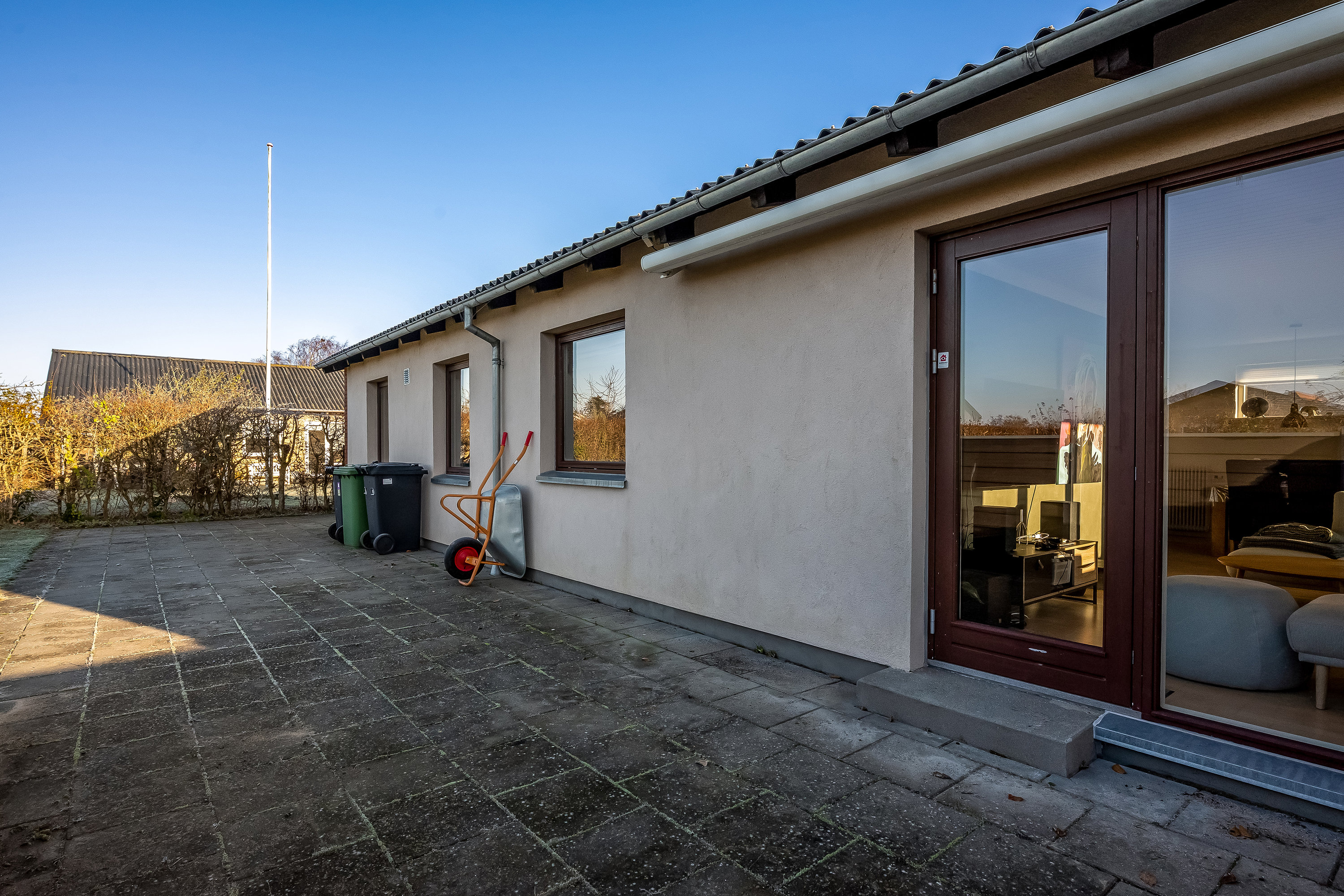 Fremhævet terrasse billede i fuldskærmstilstand. Billede af Odinsvej 11, 7500 Holstebro