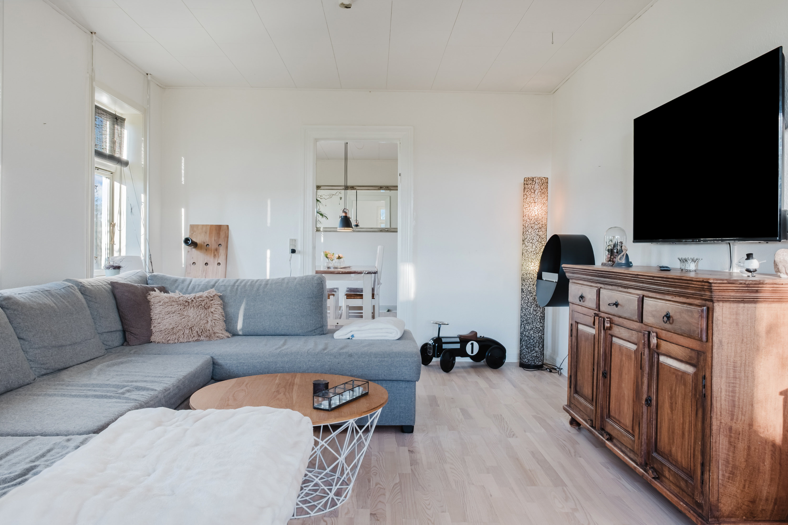 Fremhævet stue billede i fuldskærmstilstand. Billede af Klippen 3, Ølsted, 5672 Broby