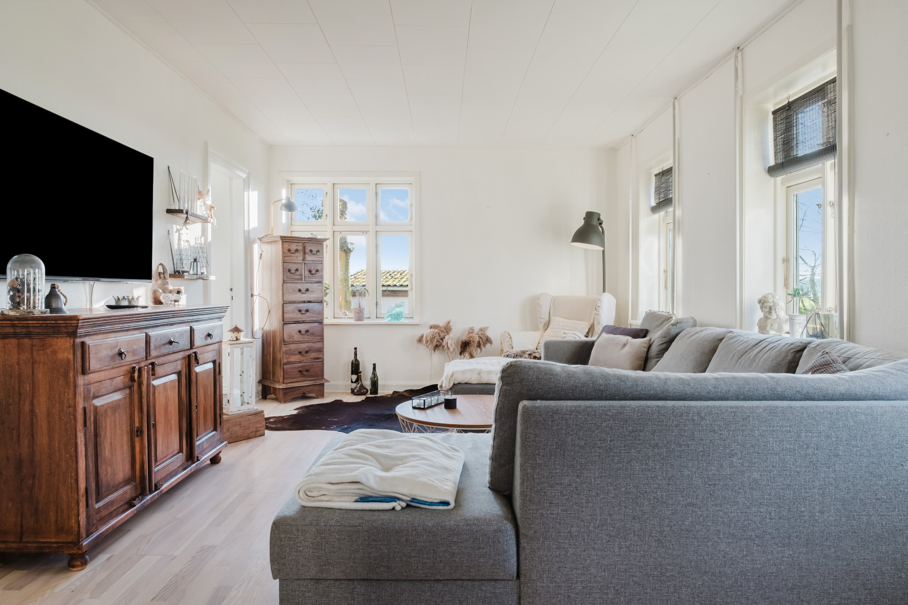 Fremhævet stue billede i fuldskærmstilstand. Billede af Klippen 3, Ølsted, 5672 Broby