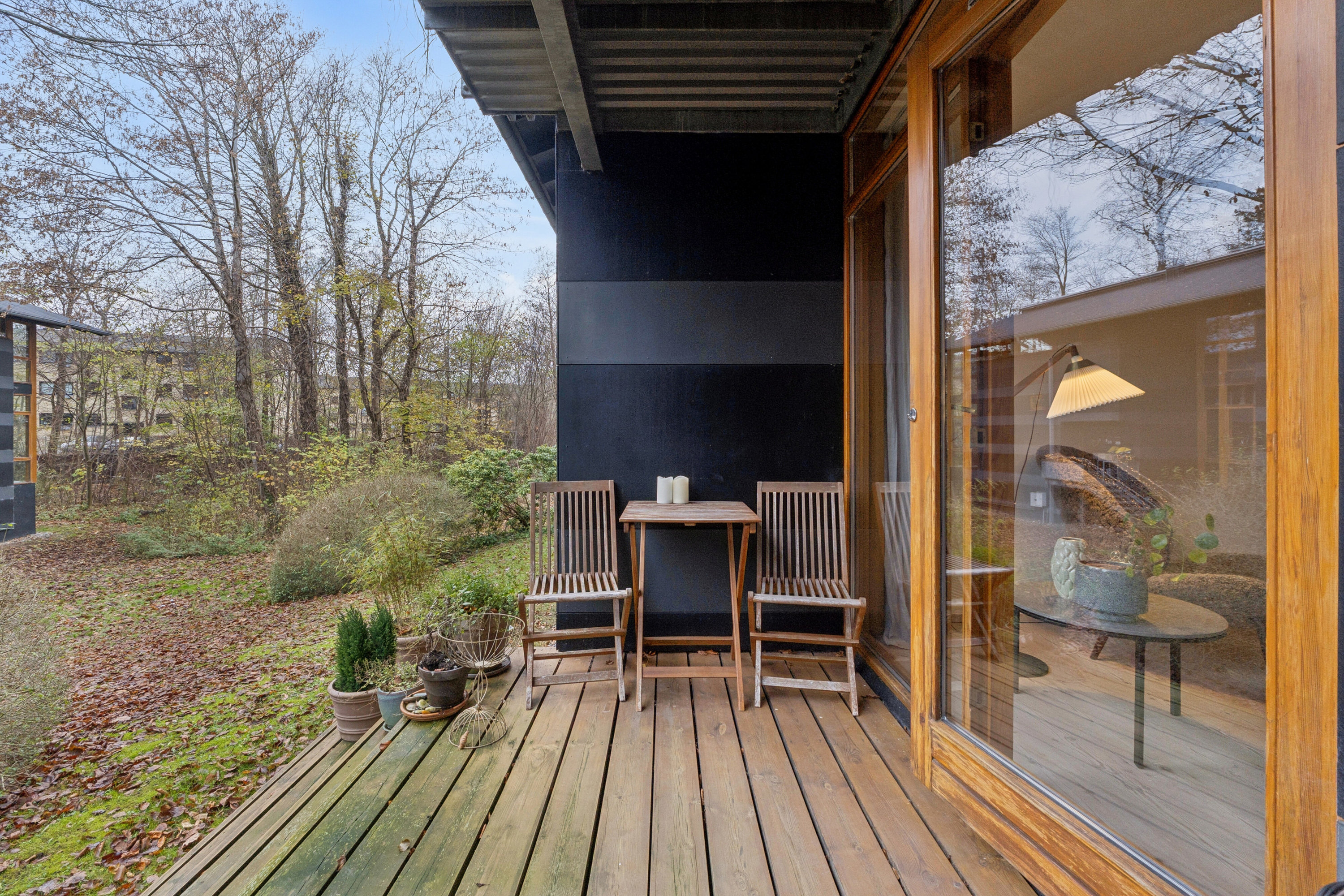 Fremhævet terrasse billede i fuldskærmstilstand. Billede af Dianas Have 71, 2970 Hørsholm