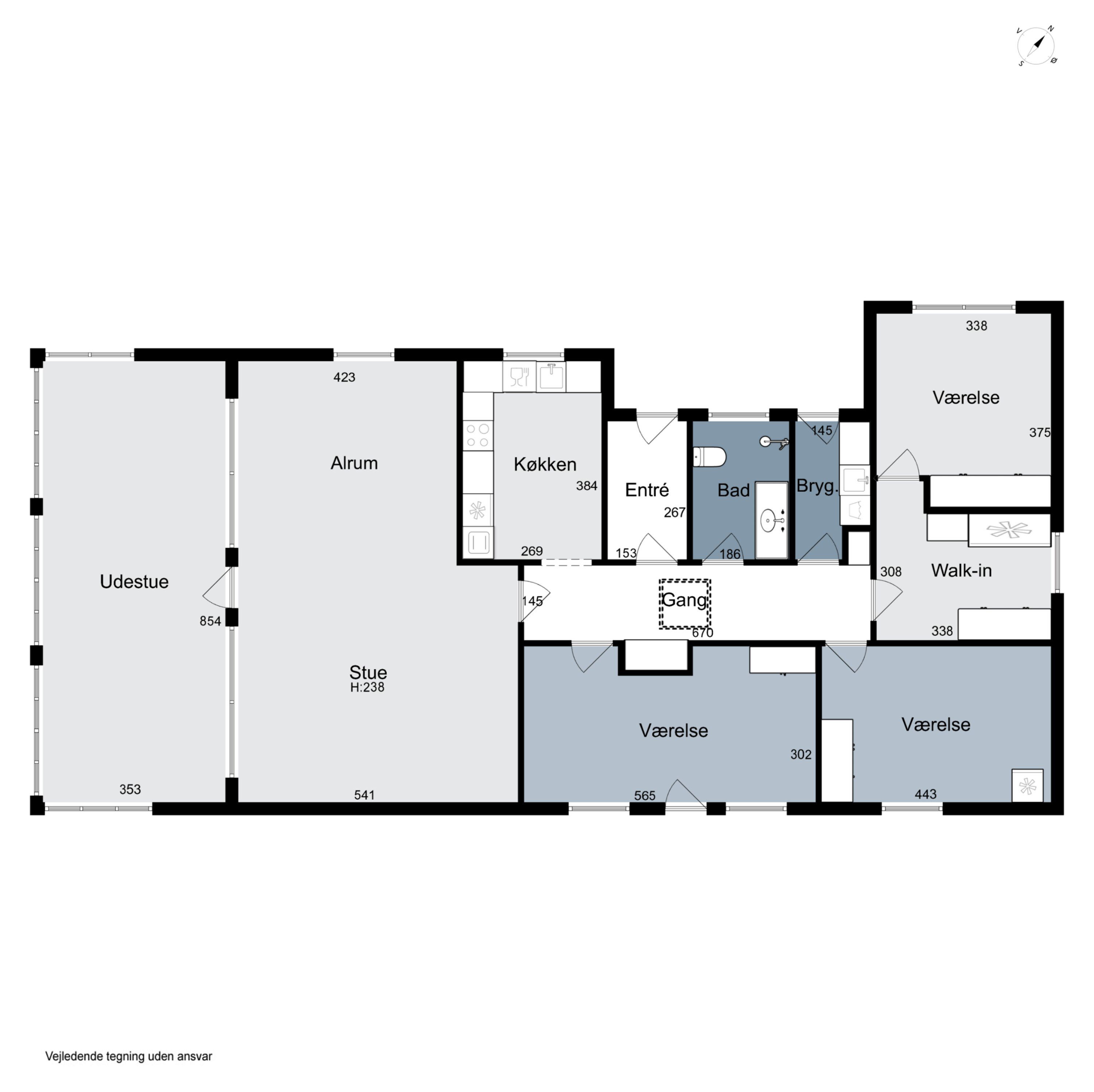 Plantegninger billede af Skolevænget 34, Tingstrup, 7700 Thisted