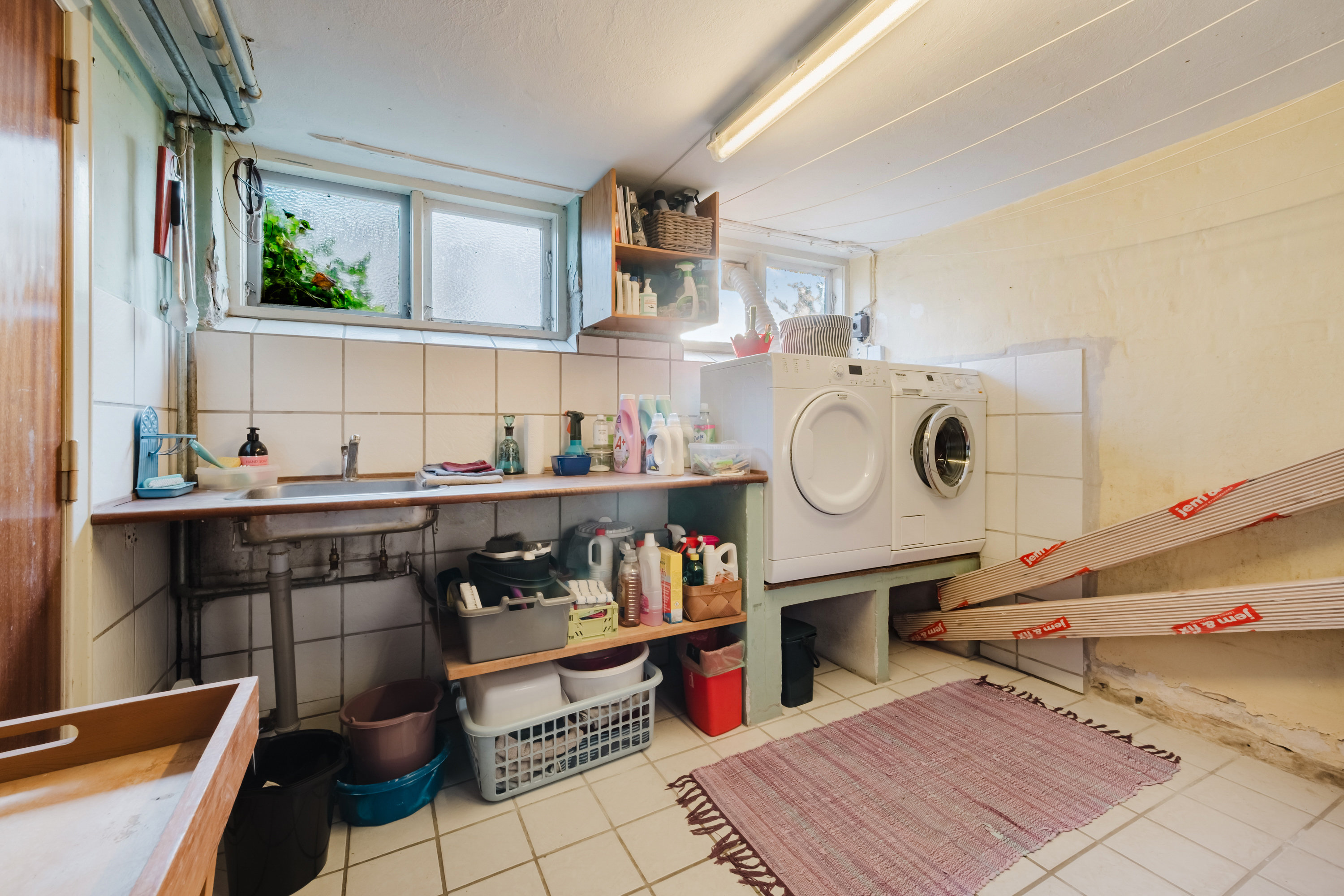 Fremhævet vaskerum billede i fuldskærmstilstand. Billede af Verningevej 18, Nr Broby, 5672 Broby