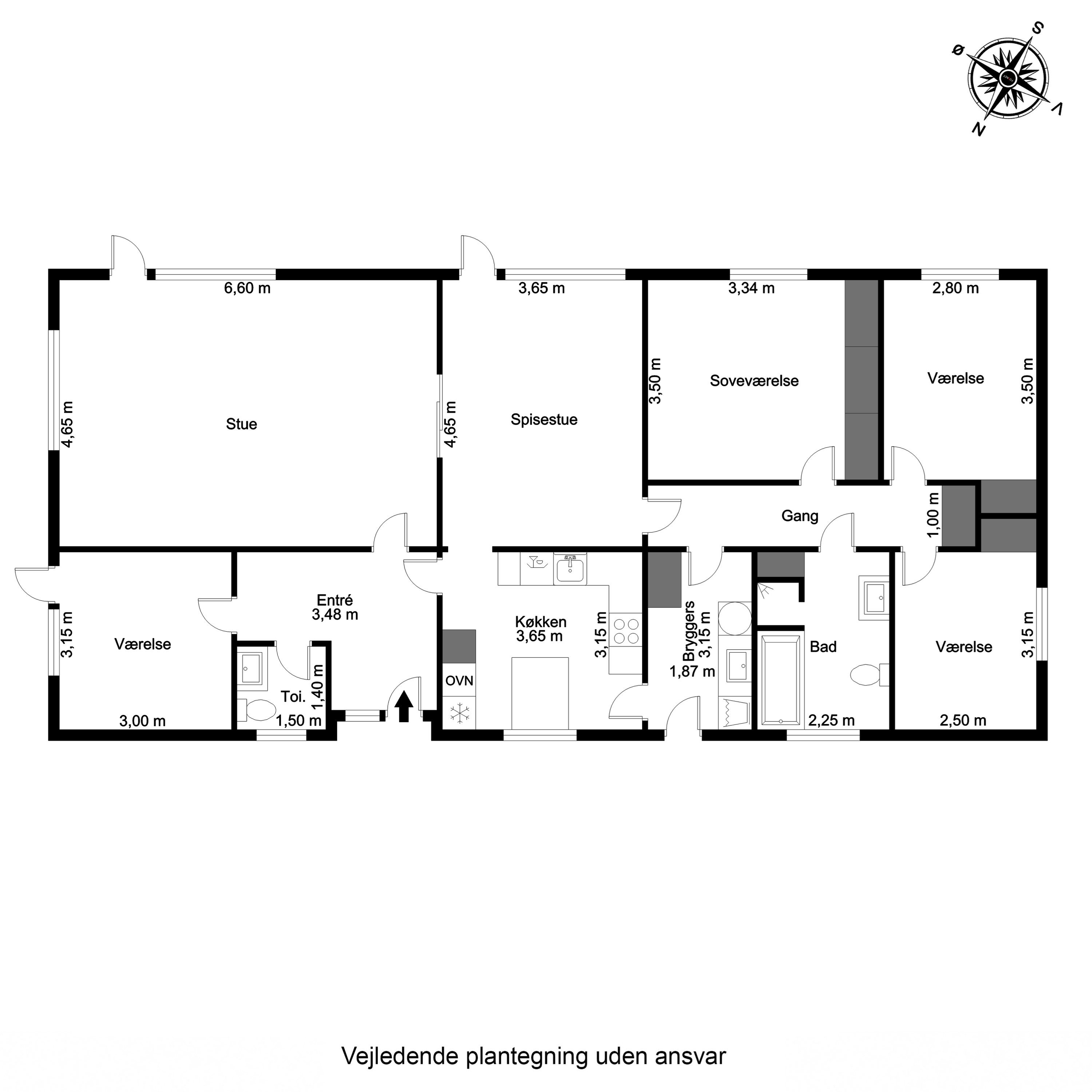 Plantegninger billede af Vinkelvej 20, Brobyværk, 5672 Broby