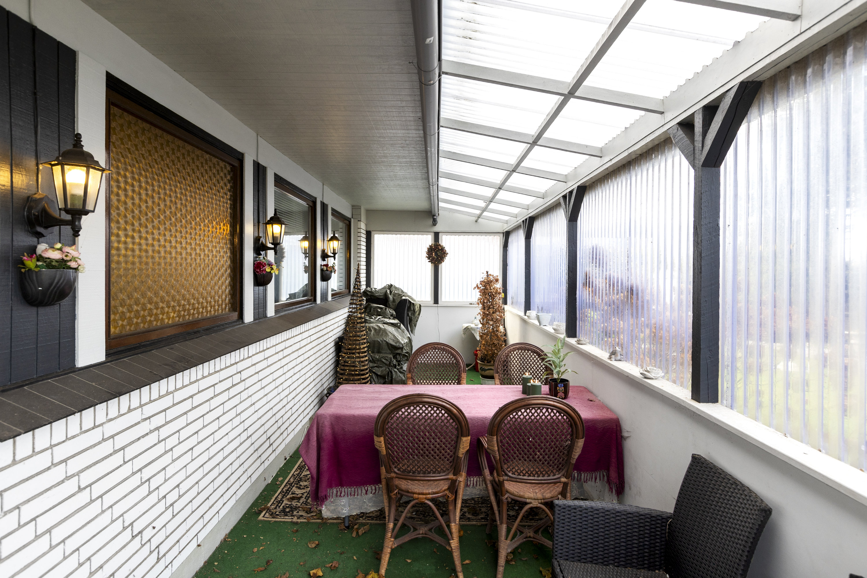 Fremhævet overdækket terrasse billede i fuldskærmstilstand. Billede af Sorøvej 26, 4200 Slagelse