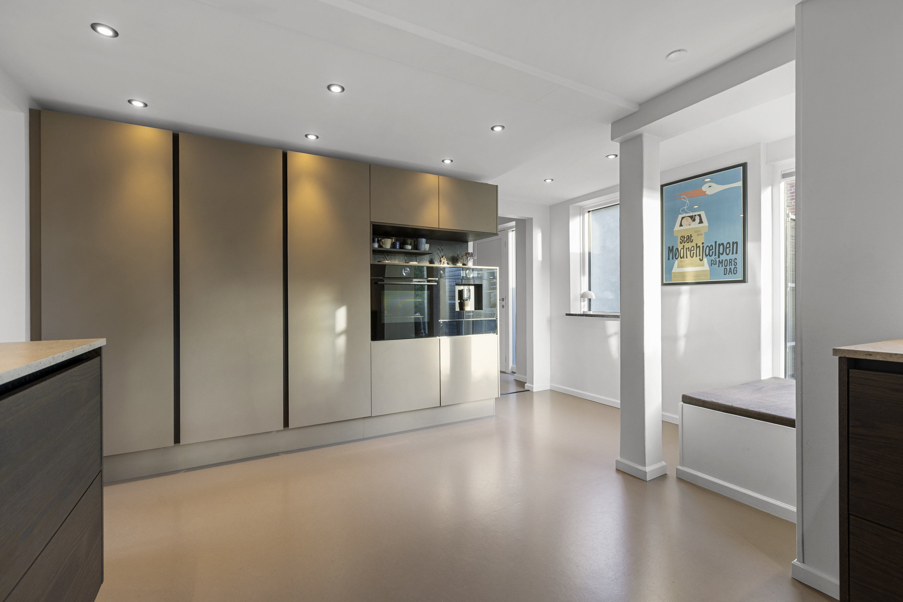 Fremhævet køkken billede i fuldskærmstilstand. Billede af Marievangsvej 38, 4200 Slagelse