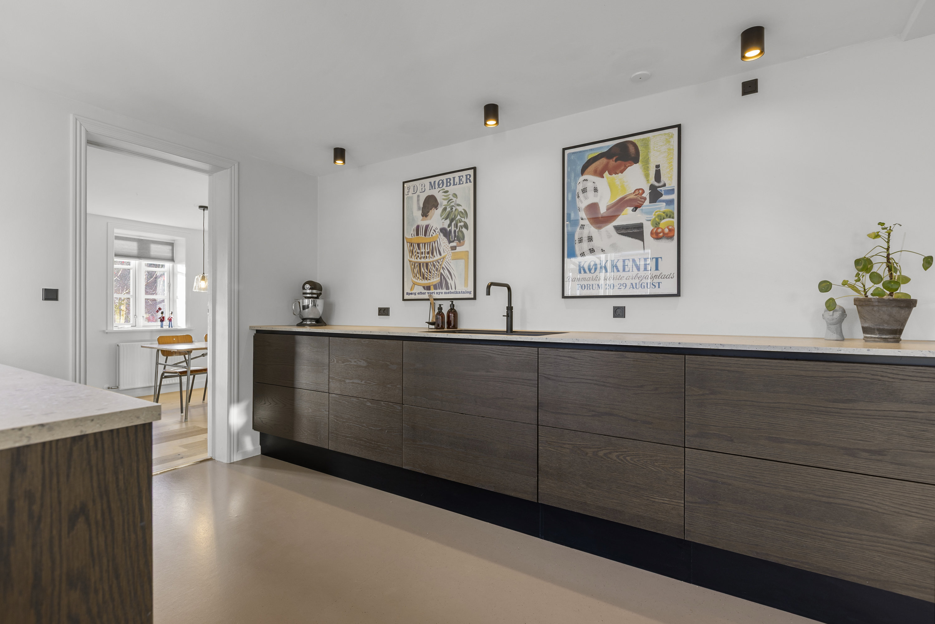 Fremhævet køkken billede i fuldskærmstilstand. Billede af Marievangsvej 38, 4200 Slagelse