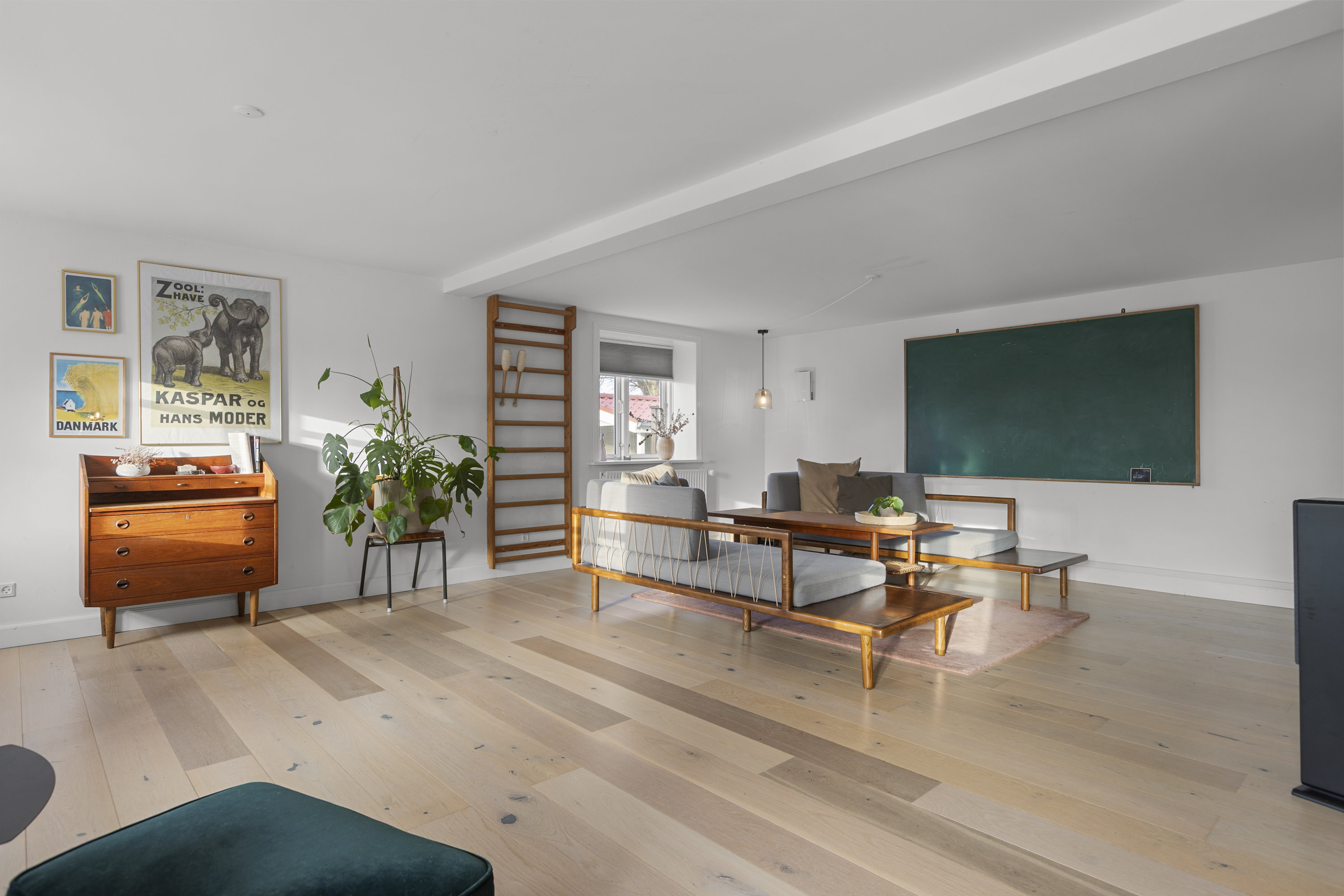 Fremhævet stue billede i fuldskærmstilstand. Billede af Marievangsvej 38, 4200 Slagelse