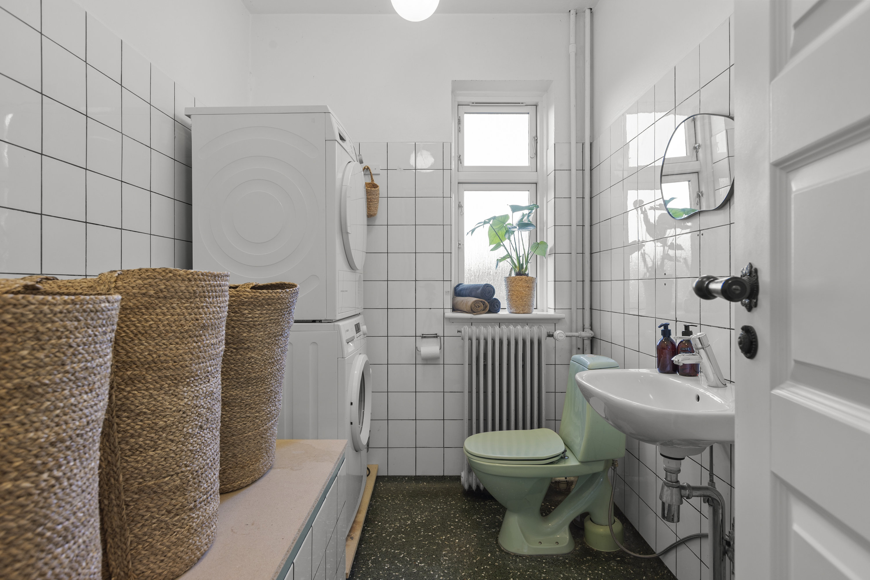 Fremhævet badeværelse billede i fuldskærmstilstand. Billede af Marievangsvej 38, 4200 Slagelse