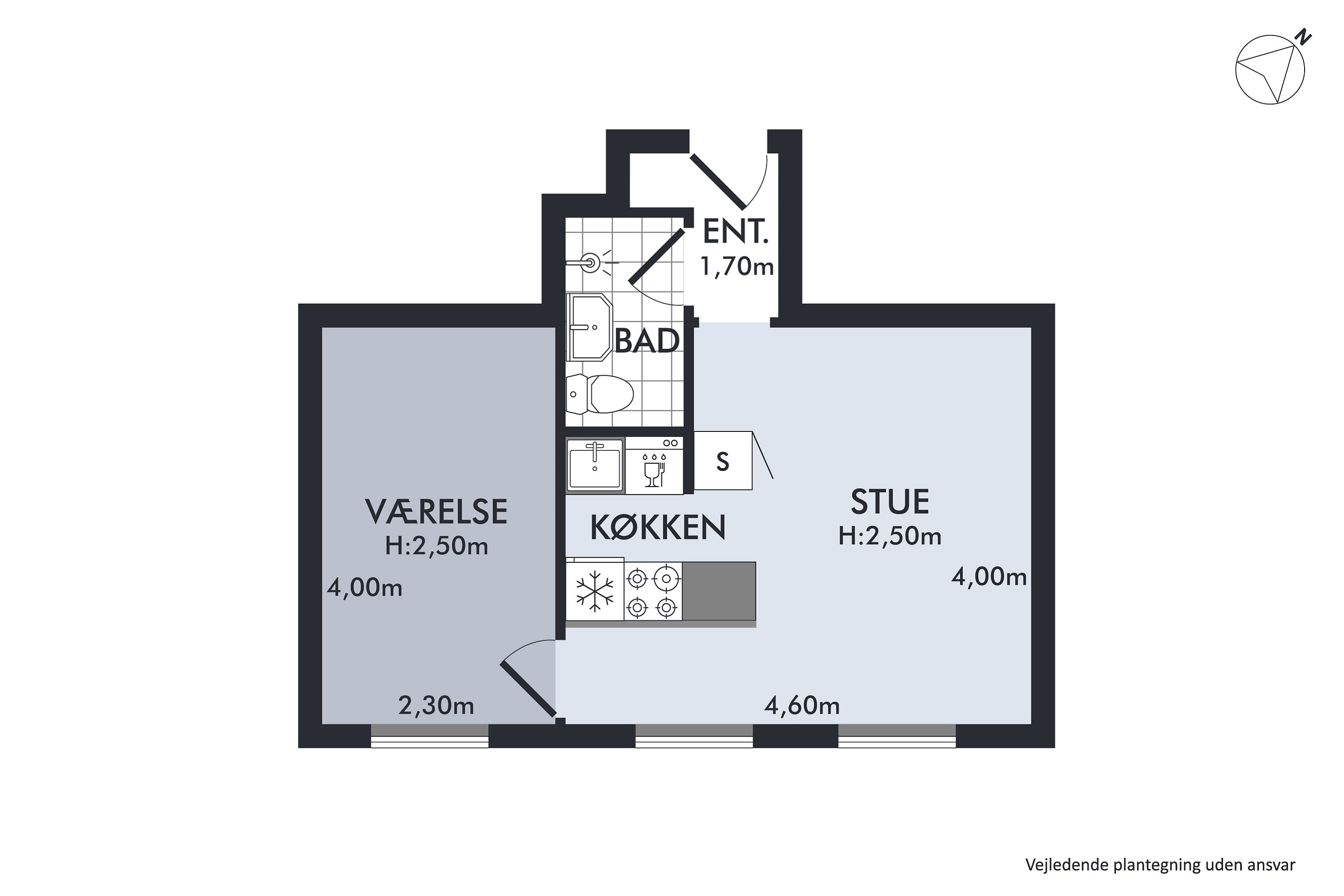 Plantegninger billede af Parkvej 149, st.. mf., 2630 Taastrup