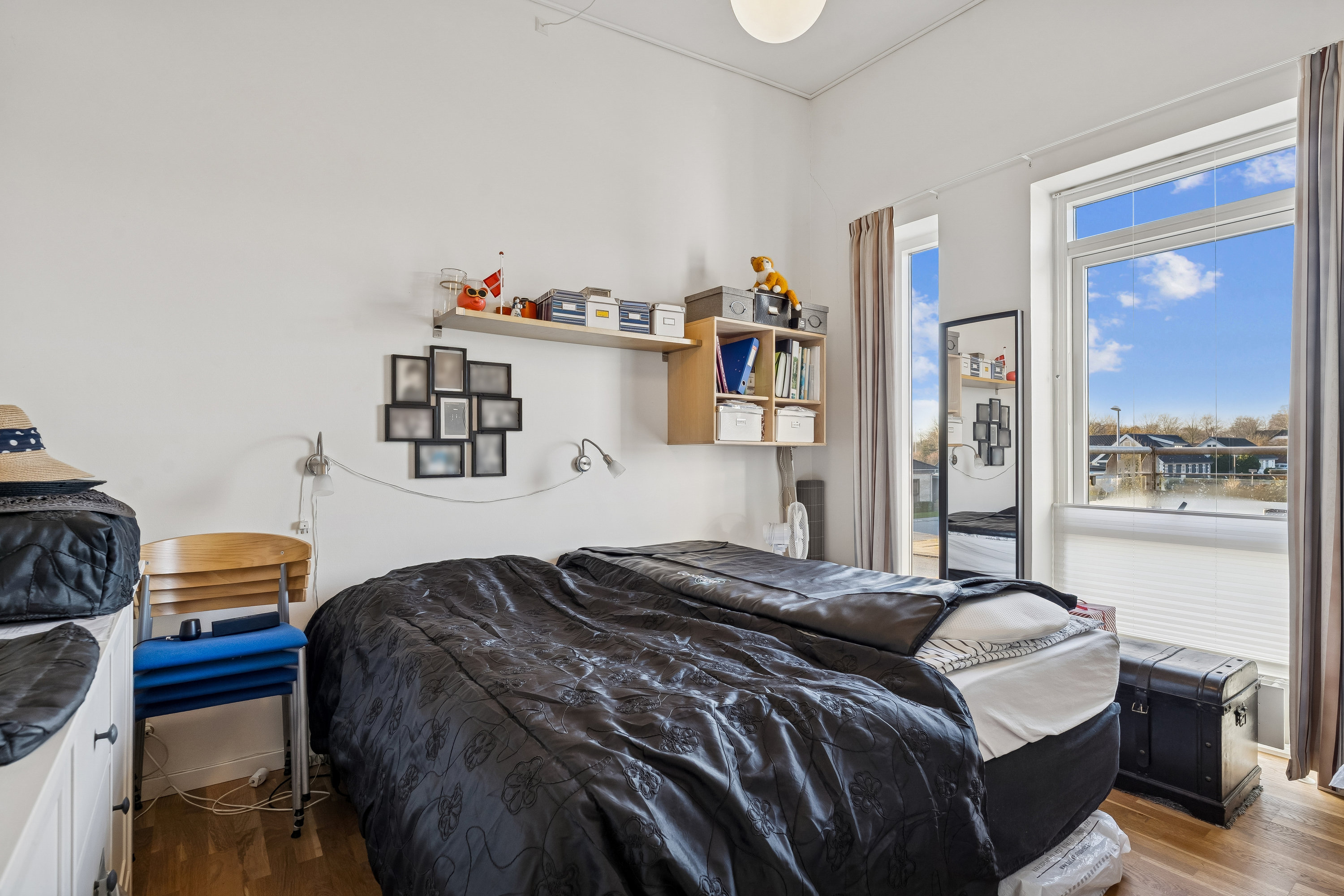 Fremhævet soveværelse billede i fuldskærmstilstand. Billede af Kirkegade 19B, 1., 8722 Hedensted