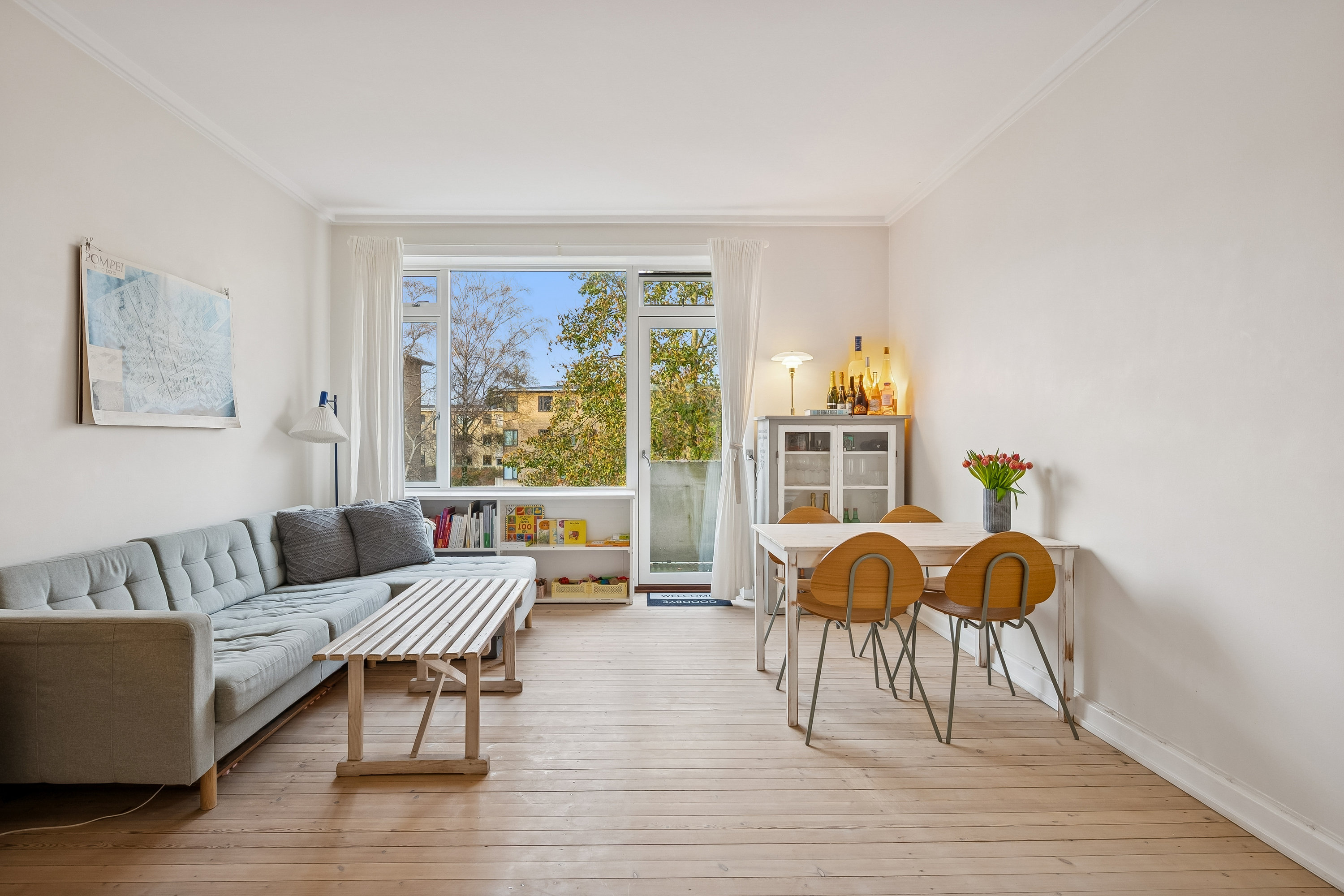 Ejerlejlighed: Stue på Blidahpark 12, 1. tv., 2900 Hellerup