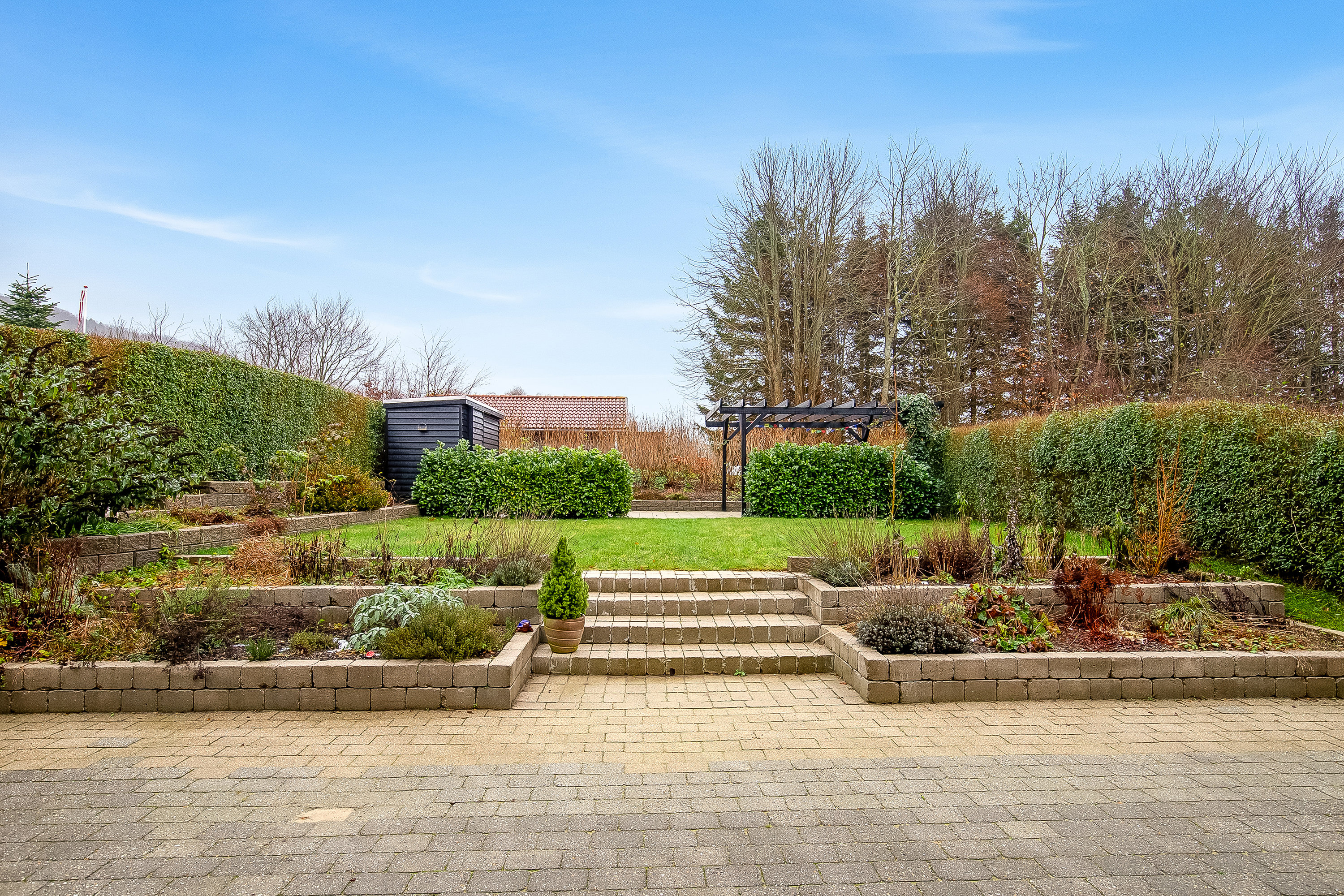 Fremhævet have billede i fuldskærmstilstand. Billede af Degnevænget 34, 7100 Vejle