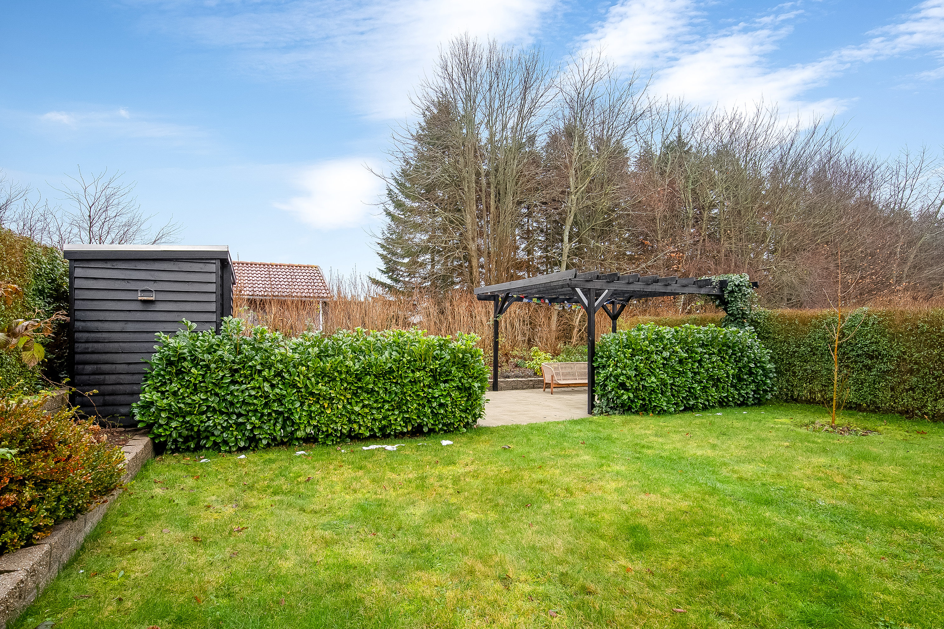 Fremhævet have billede i fuldskærmstilstand. Billede af Degnevænget 34, 7100 Vejle