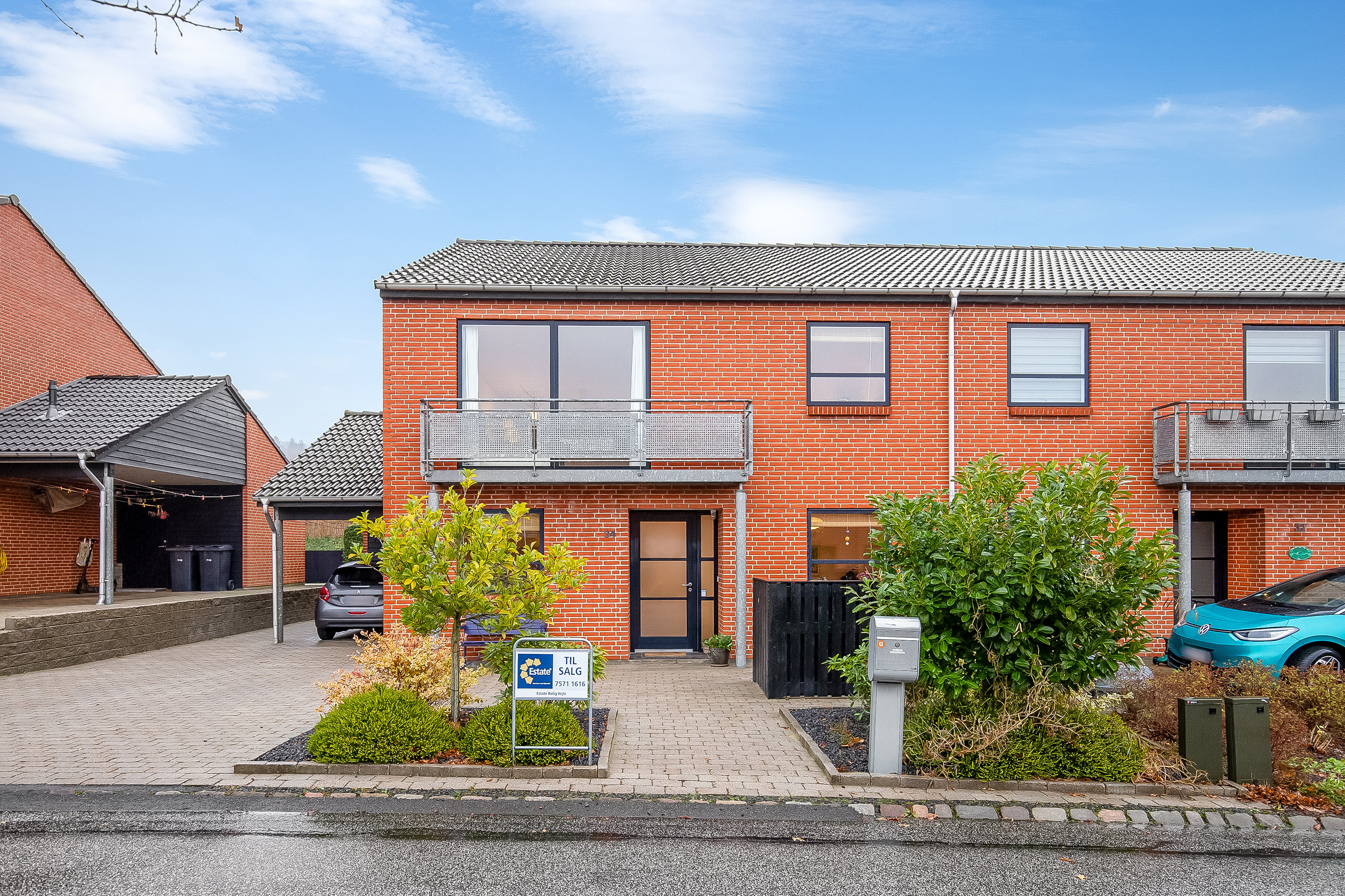 Fremhævet ejendommen billede i fuldskærmstilstand. Billede af Degnevænget 34, 7100 Vejle