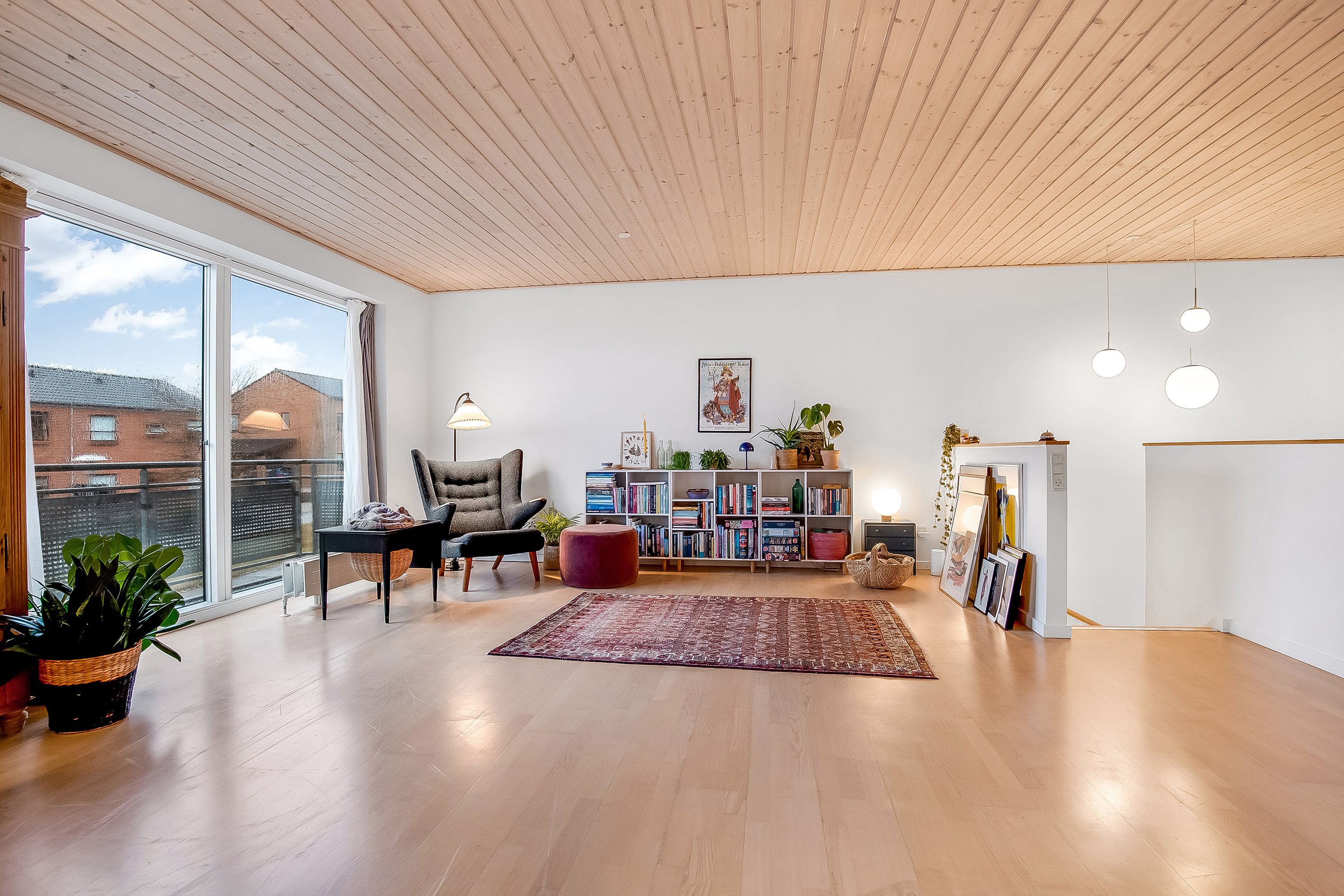 Fremhævet stue billede i fuldskærmstilstand. Billede af Degnevænget 34, 7100 Vejle