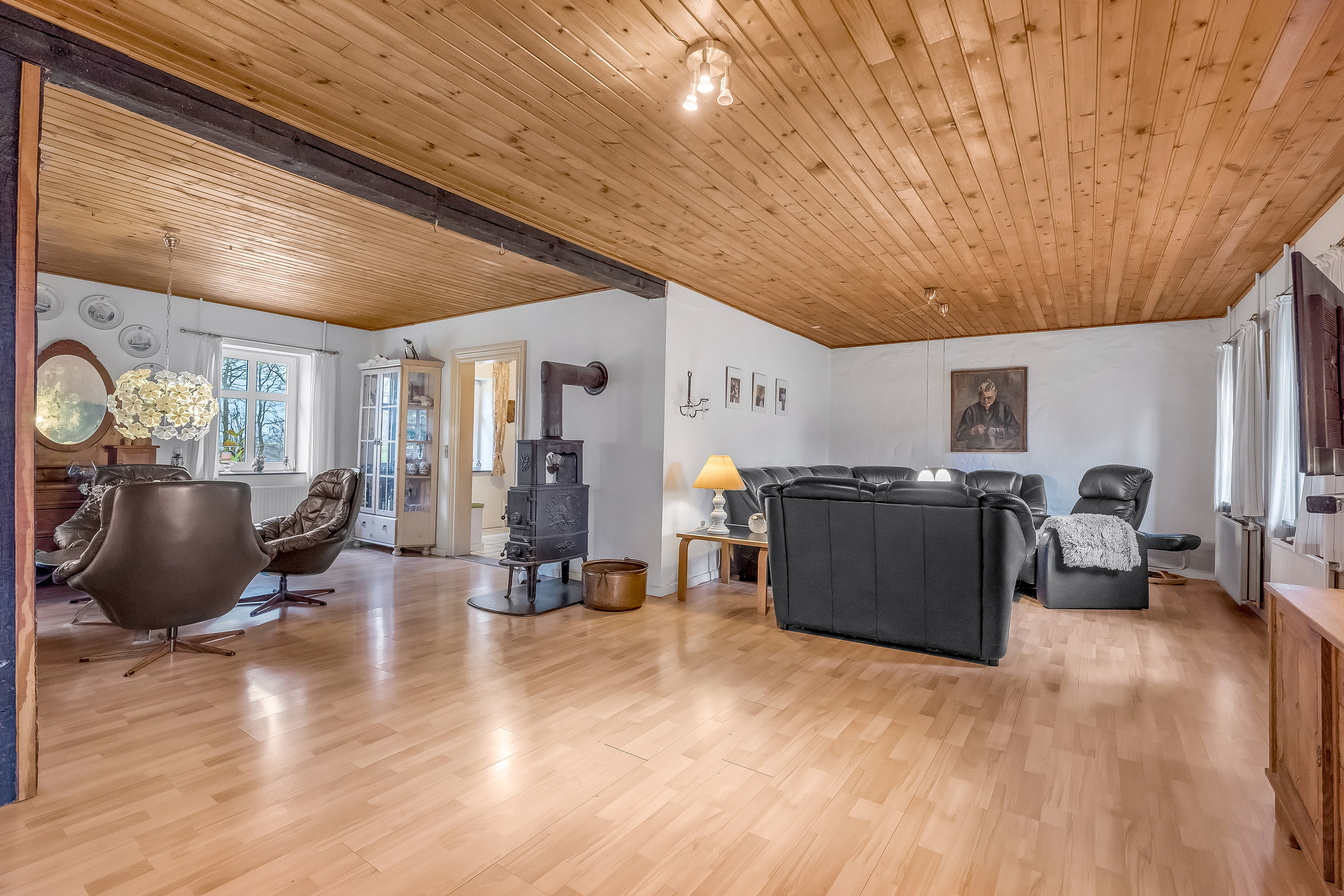 Fremhævet stue billede i fuldskærmstilstand. Billede af Pogemosevej 27, Radsted, 4990 Sakskøbing