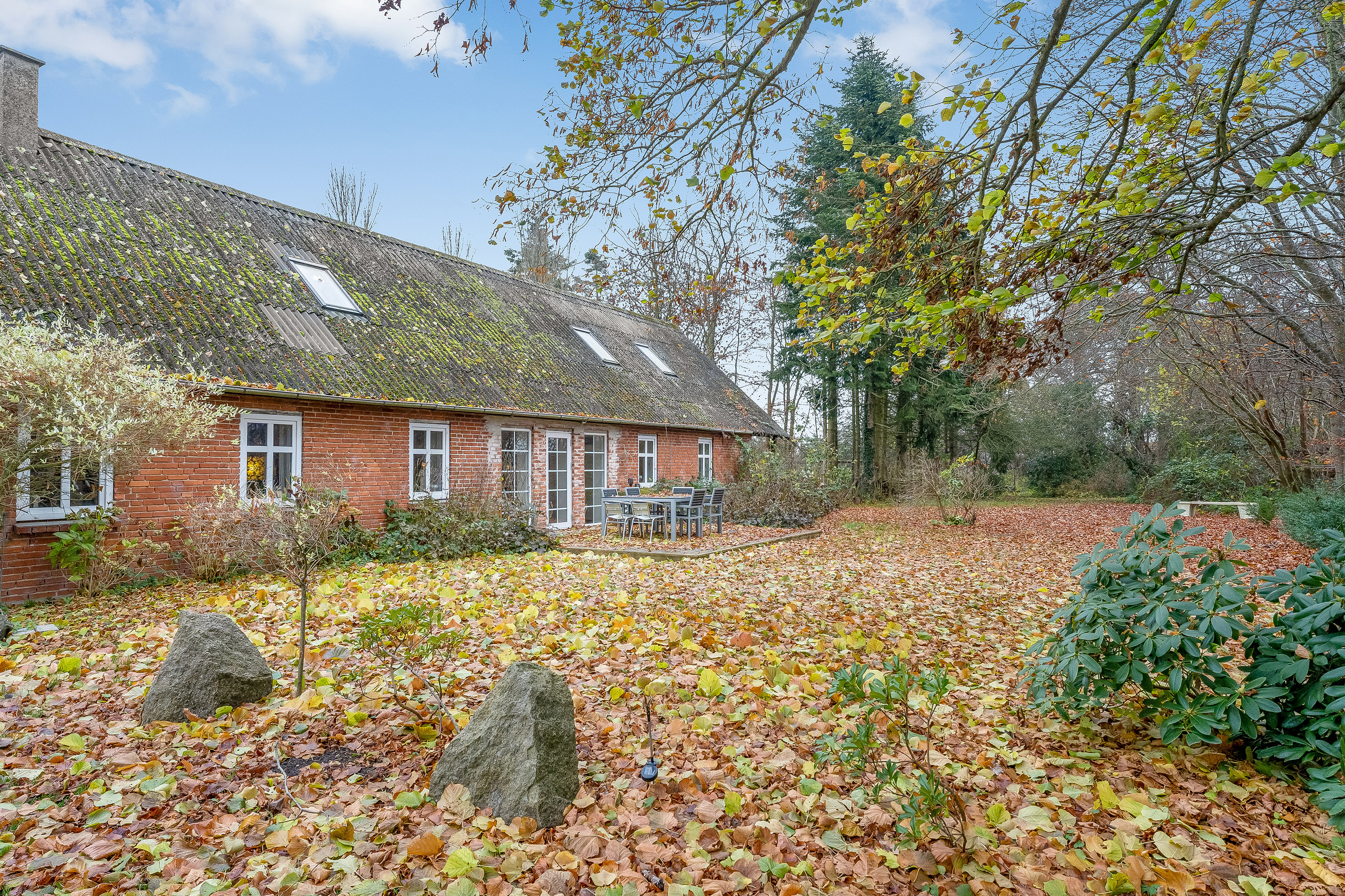 Fremhævet facade billede i fuldskærmstilstand. Billede af Pogemosevej 27, Radsted, 4990 Sakskøbing