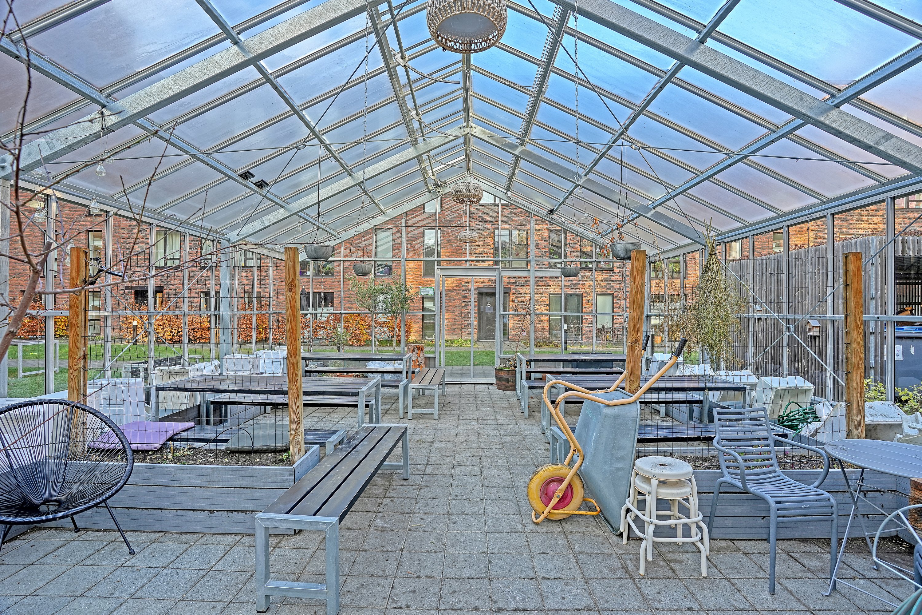 Fremhævet gårdmiljø billede i fuldskærmstilstand. Billede af Ingrid Marievej 54, st.., 2500 Valby