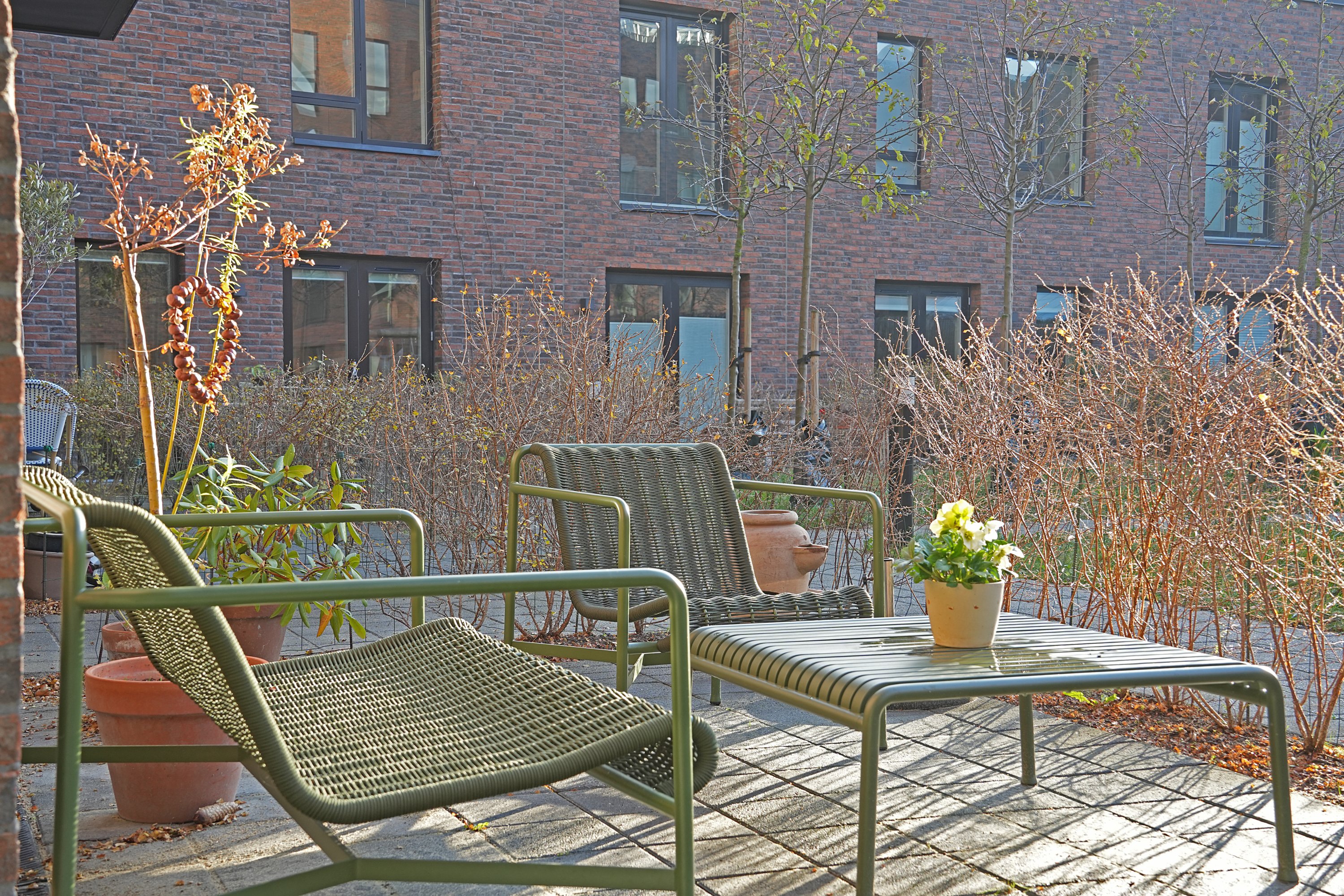 Fremhævet terrasse billede i fuldskærmstilstand. Billede af Ingrid Marievej 54, st.., 2500 Valby