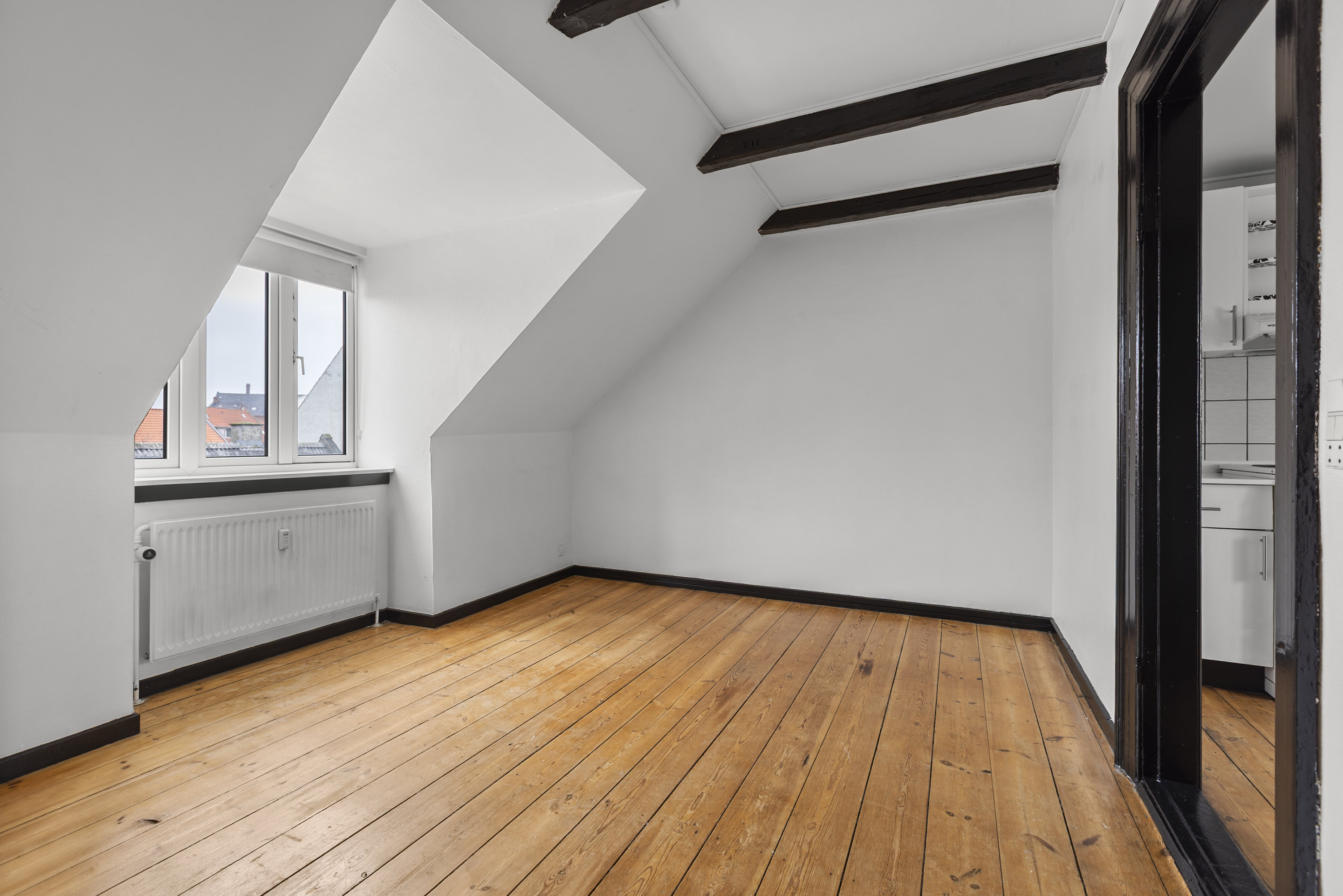 Fremhævet stue billede i fuldskærmstilstand. Billede af Løvegade 59, 2. tv., 4200 Slagelse