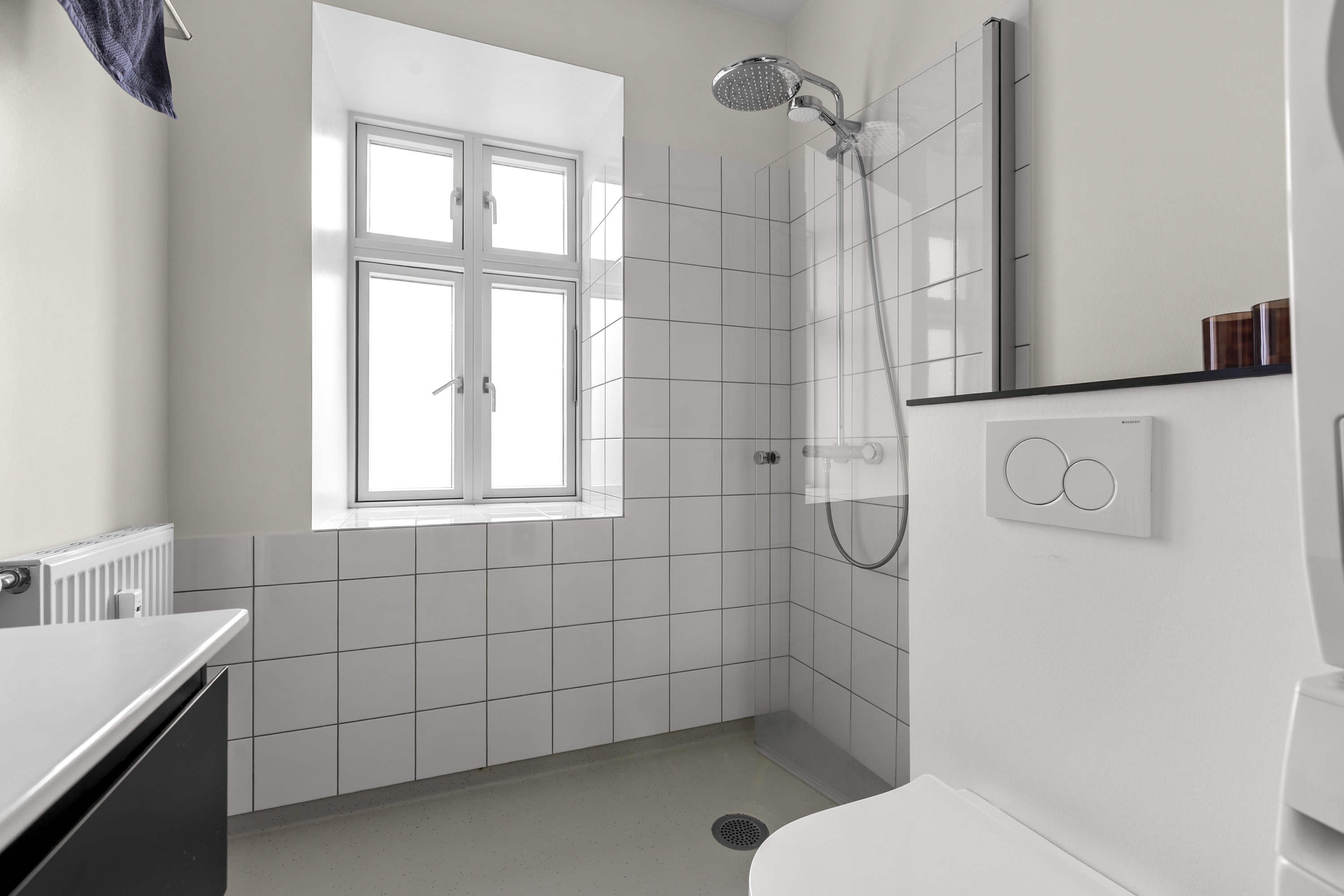 Fremhævet badeværelse billede i fuldskærmstilstand. Billede af Dagmarsgade 30, 1., 4100 Ringsted