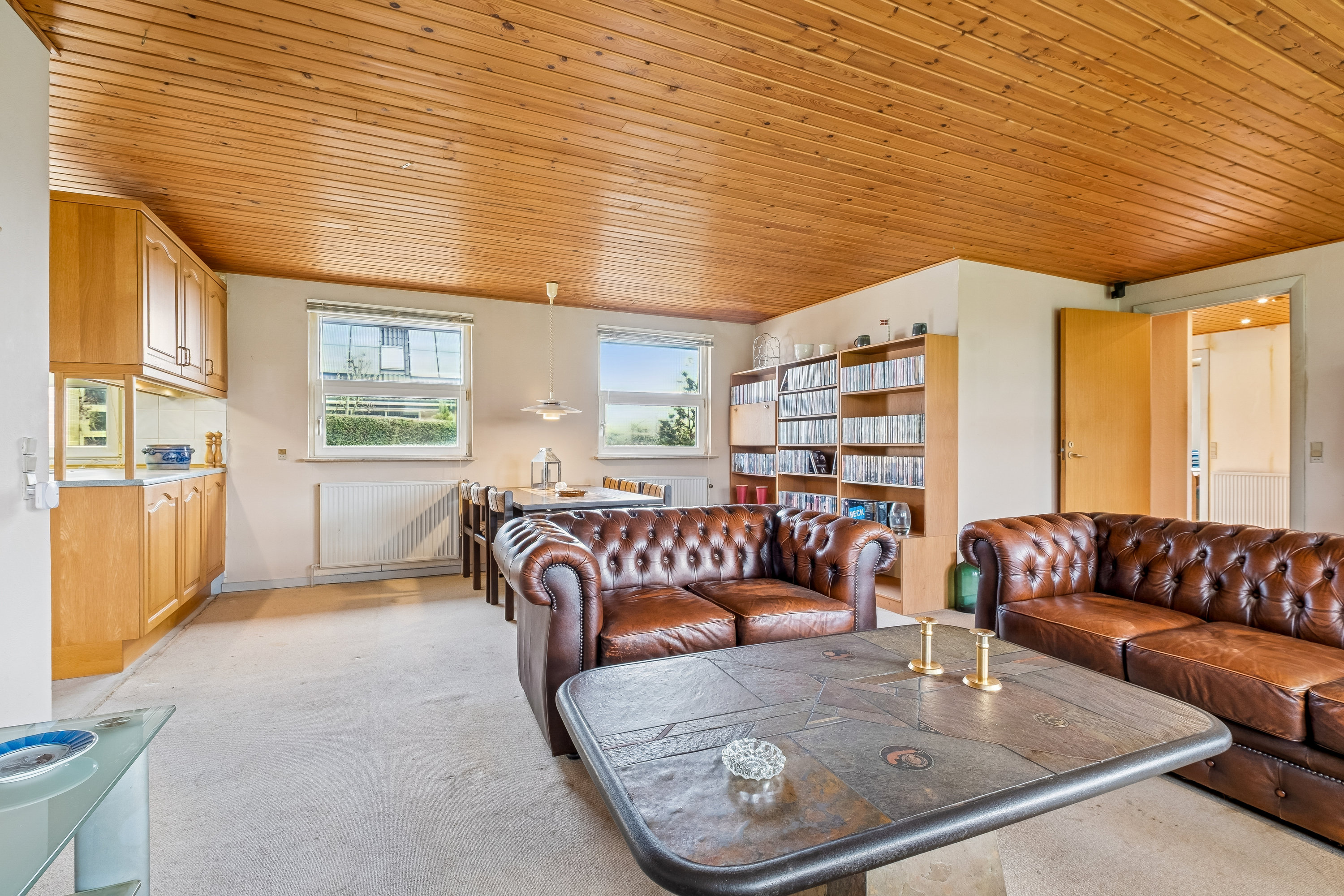 Fremhævet stue billede i fuldskærmstilstand. Billede af Oventoften 39, 8751 Gedved