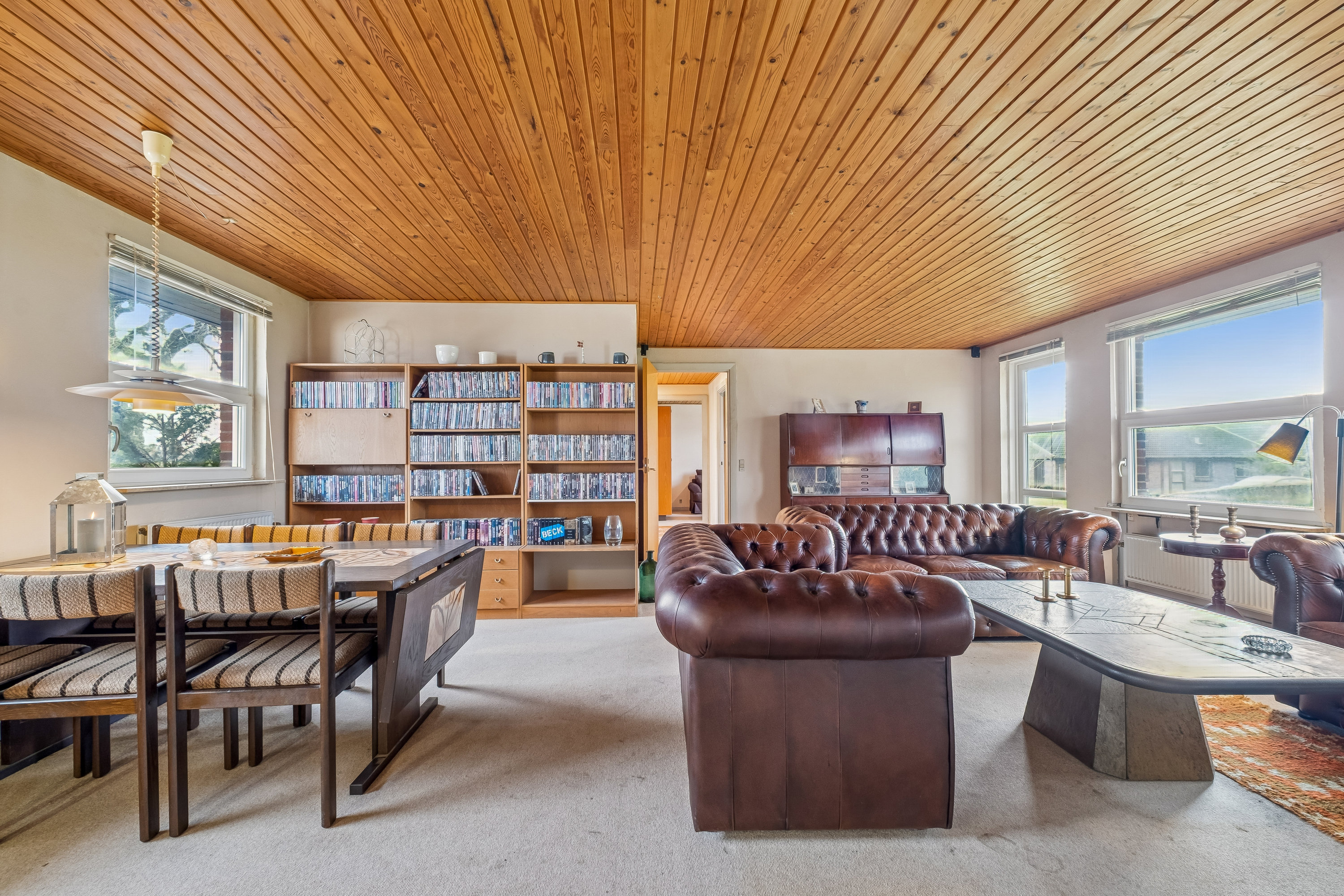 Fremhævet stue billede i fuldskærmstilstand. Billede af Oventoften 39, 8751 Gedved