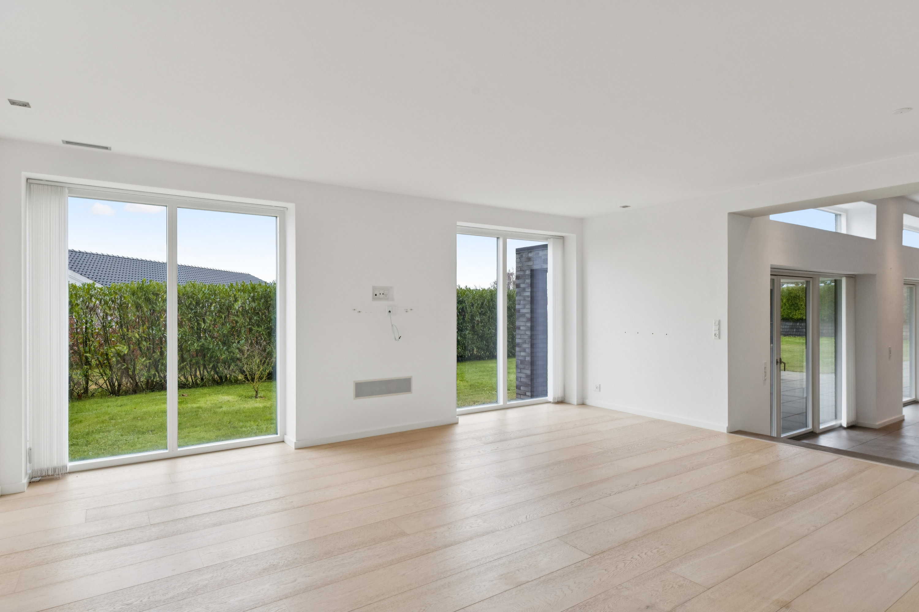 Fremhævet stue billede i fuldskærmstilstand. Billede af Dyrhøj 23, 6300 Gråsten