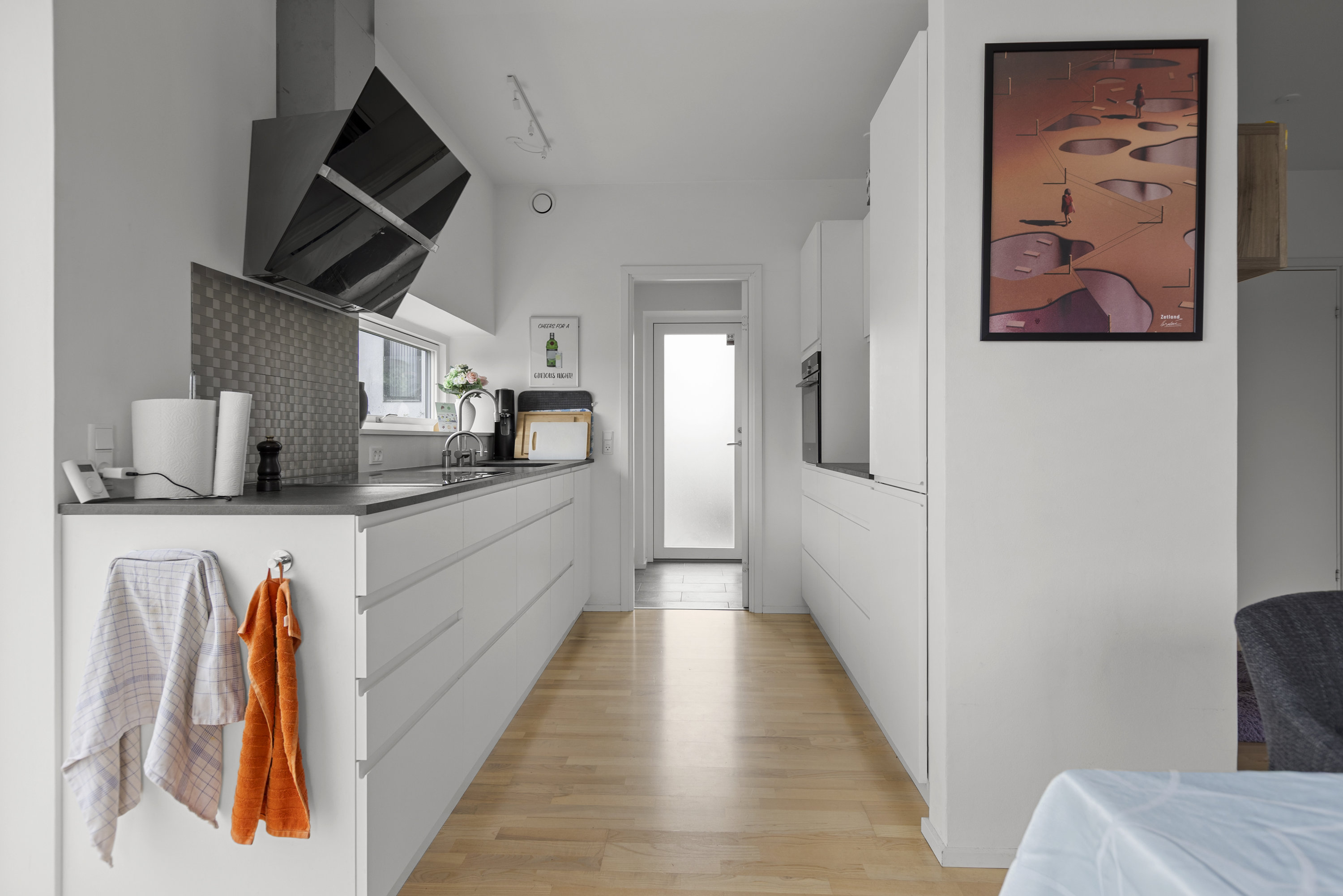 Fremhævet køkken billede i fuldskærmstilstand. Billede af Lavetten 9B, 4100 Ringsted