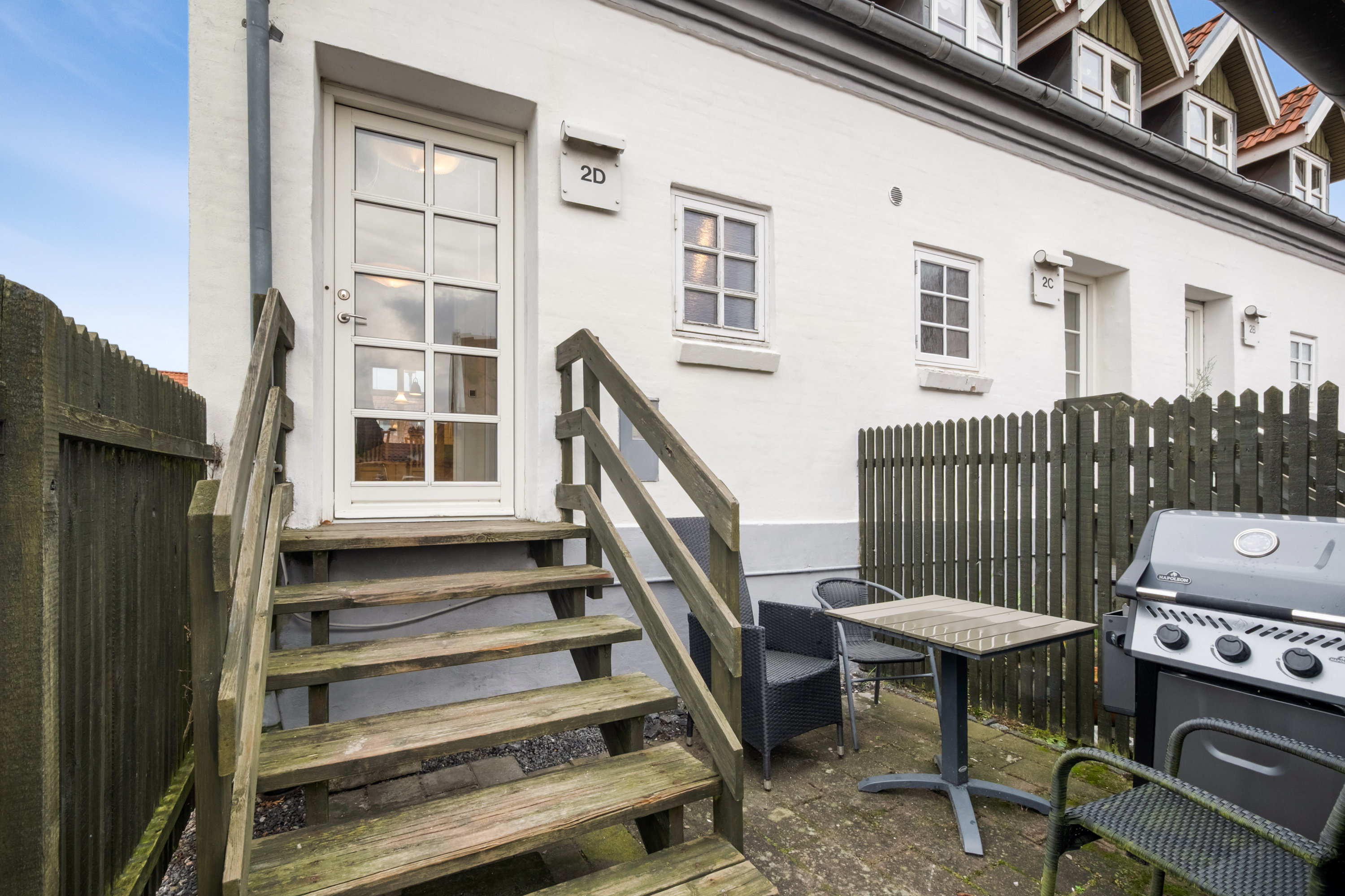 Fremhævet terrasse billede i fuldskærmstilstand. Billede af Tværgade 2D, 5300 Kerteminde