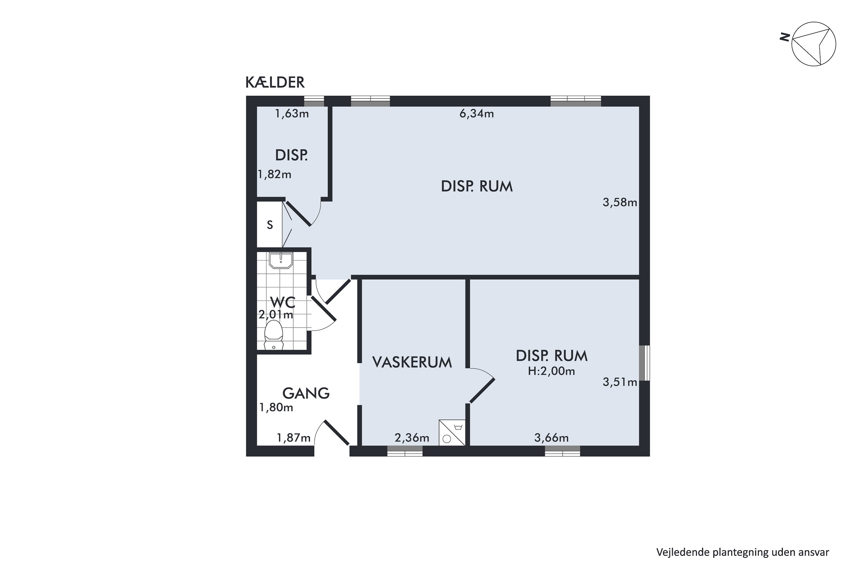 Plantegninger billede af Rolighedsvej 9, 9620 Aalestrup
