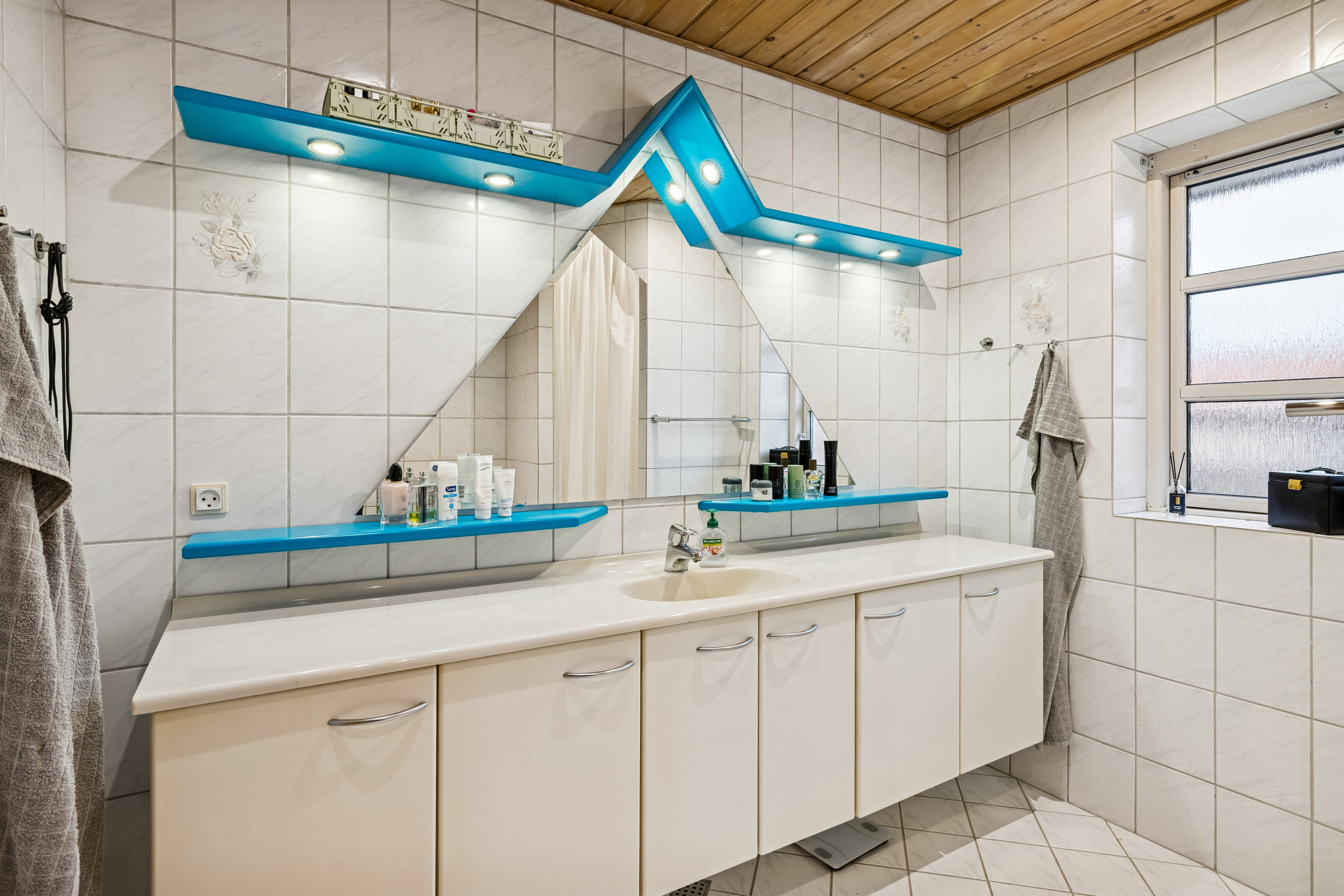 Fremhævet badeværelse billede i fuldskærmstilstand. Billede af Ahornvej 9, 9632 Møldrup