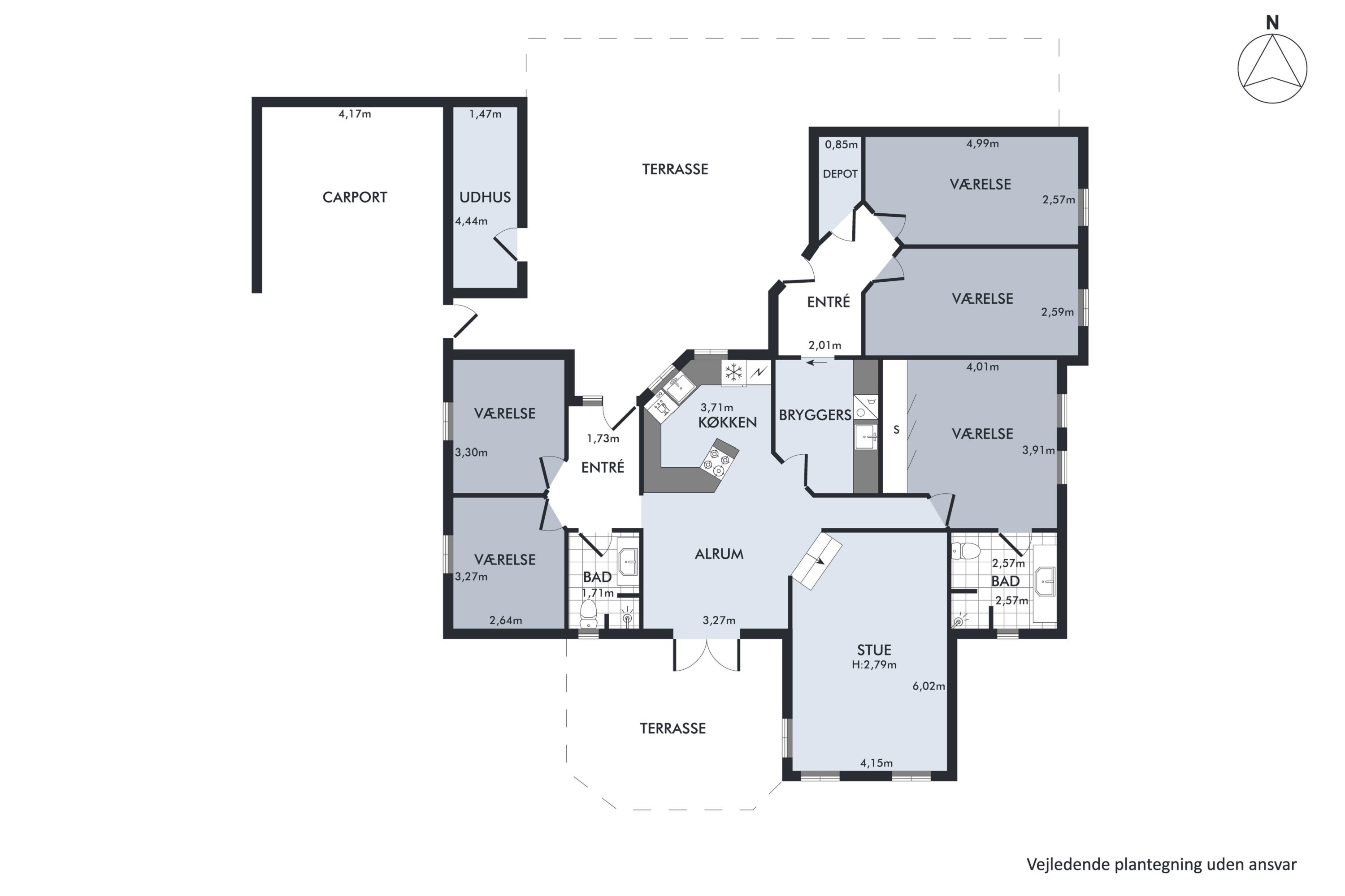 Plantegninger billede af Ahornvej 9, 9632 Møldrup