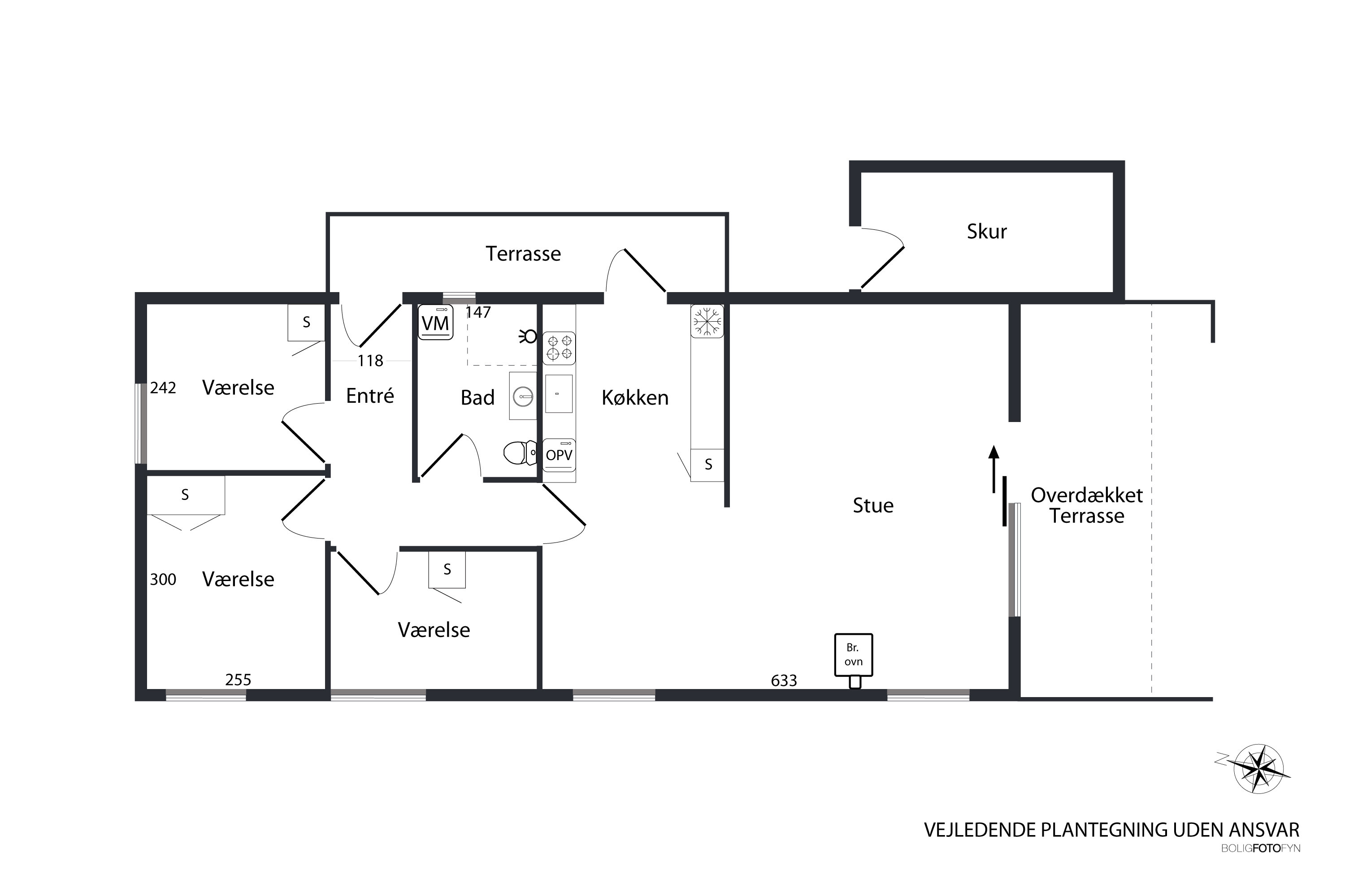 Plantegninger billede af Sneppevej 12, Bro, 5464 Brenderup Fyn