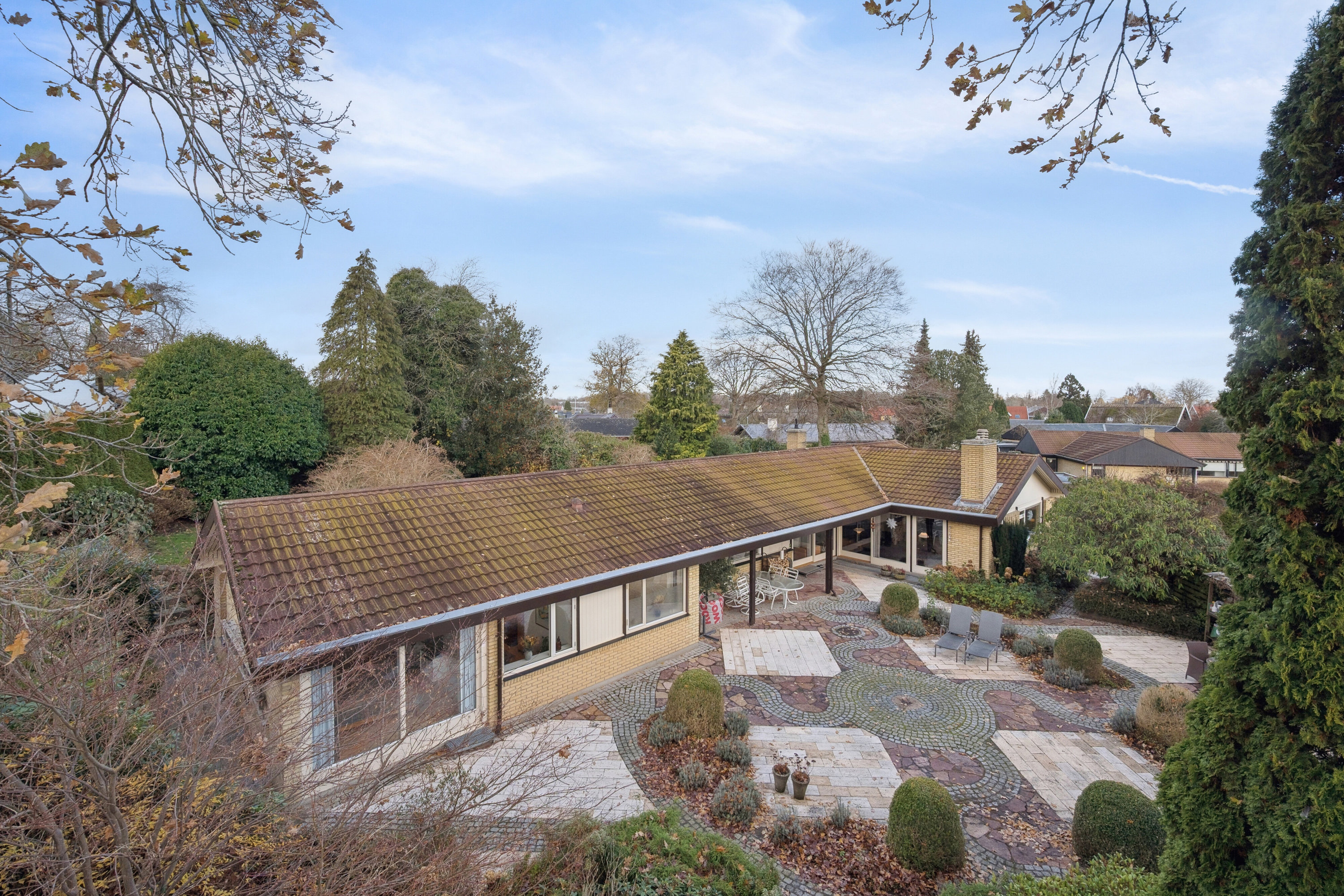 Fremhævet set ovenfra billede i fuldskærmstilstand. Billede af Doktorvænget 7, 2960 Rungsted Kyst