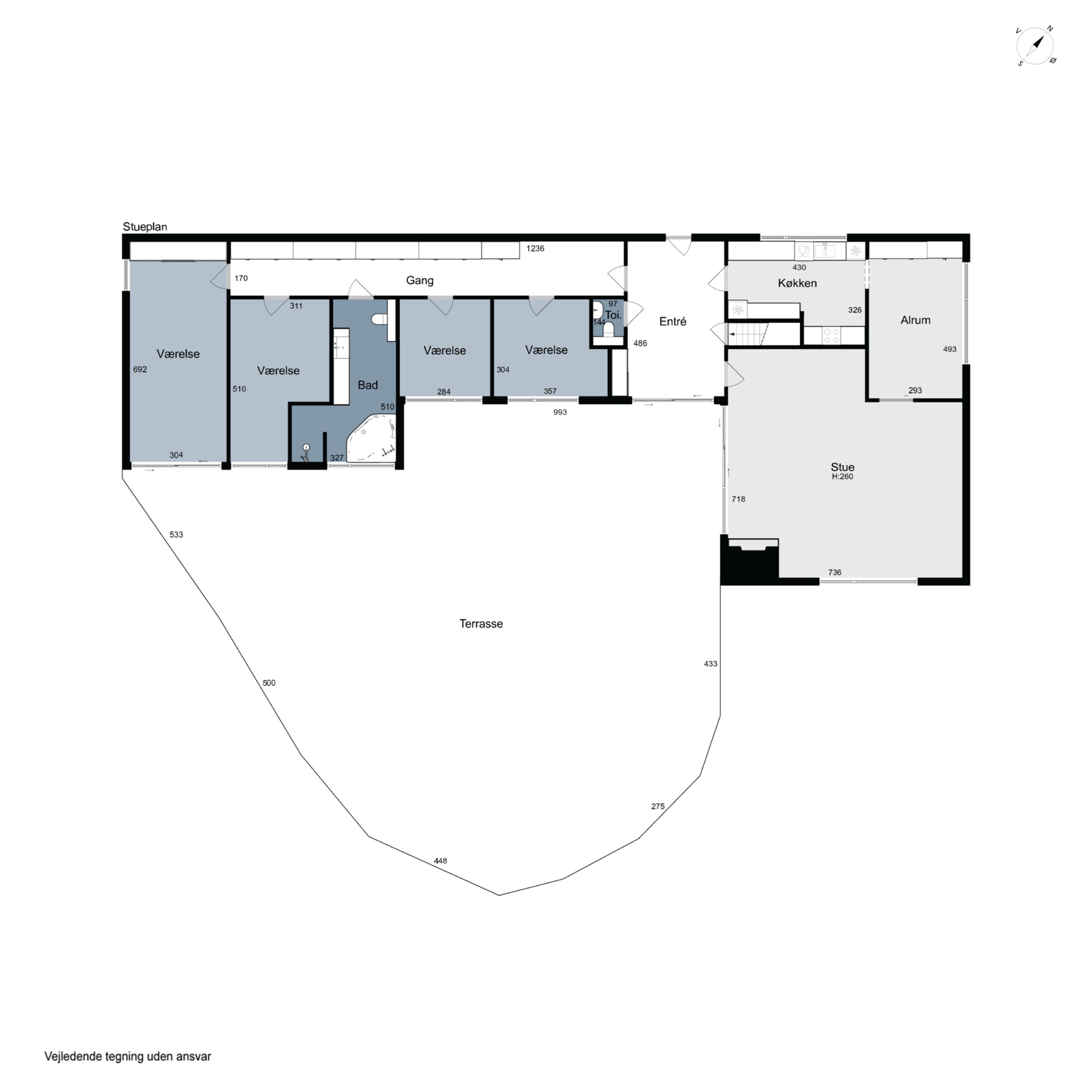 Plantegninger billede af Doktorvænget 7, 2960 Rungsted Kyst
