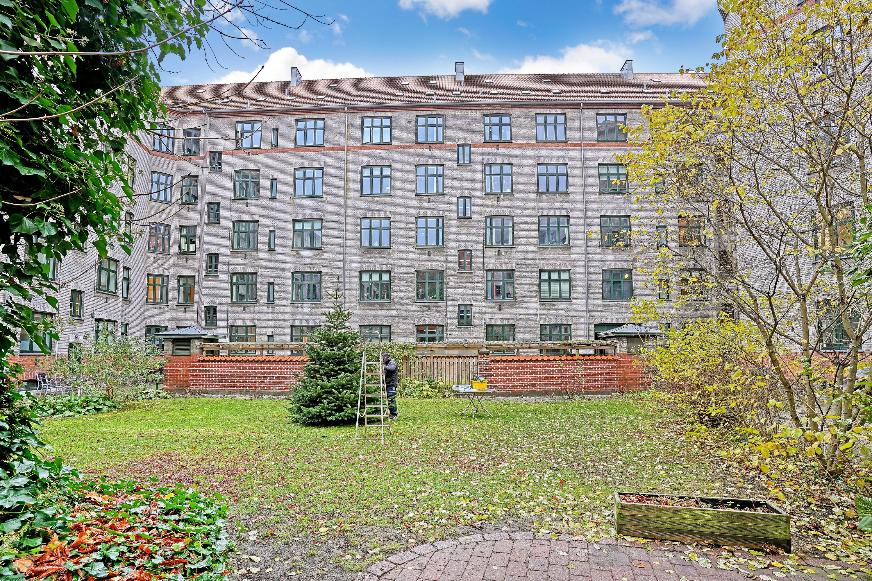 Fremhævet gårdmiljø billede i fuldskærmstilstand. Billede af Korsørgade 29, 4. tv., 2100 København Ø