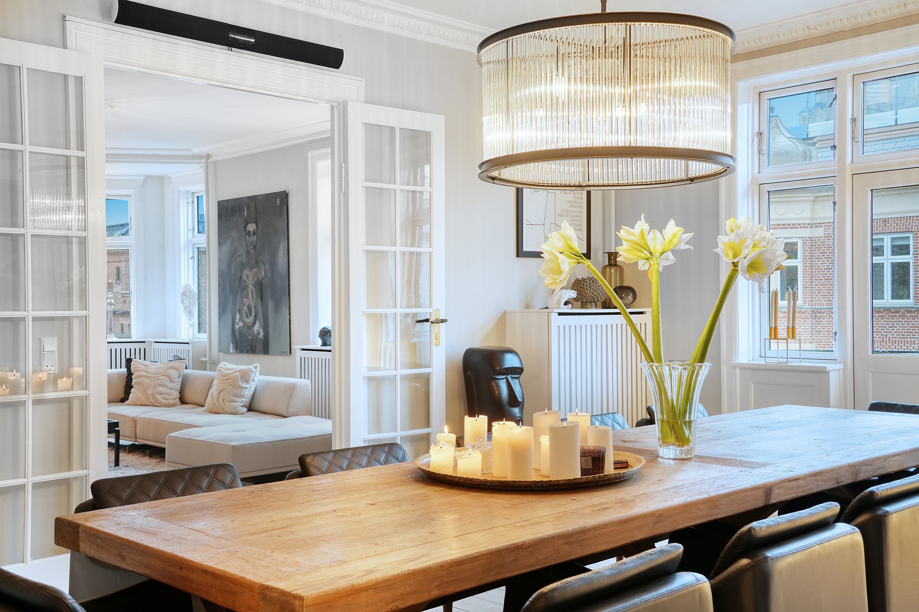 Fremhævet spisestue billede i fuldskærmstilstand. Billede af Korsørgade 29, 4. tv., 2100 København Ø