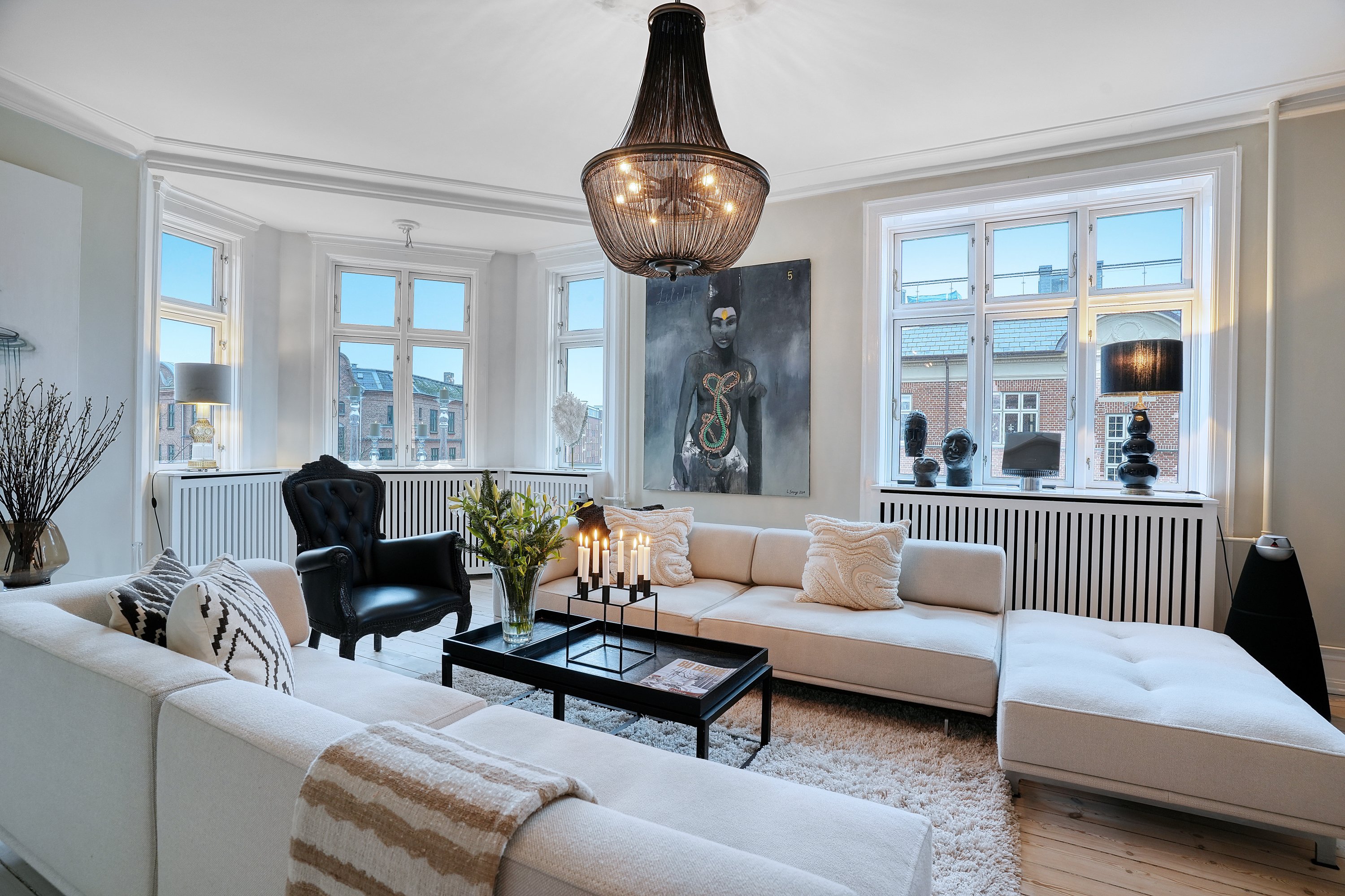 Miniaturebillede 2: stue. Billede af Korsørgade 29, 4. tv., 2100 København Ø