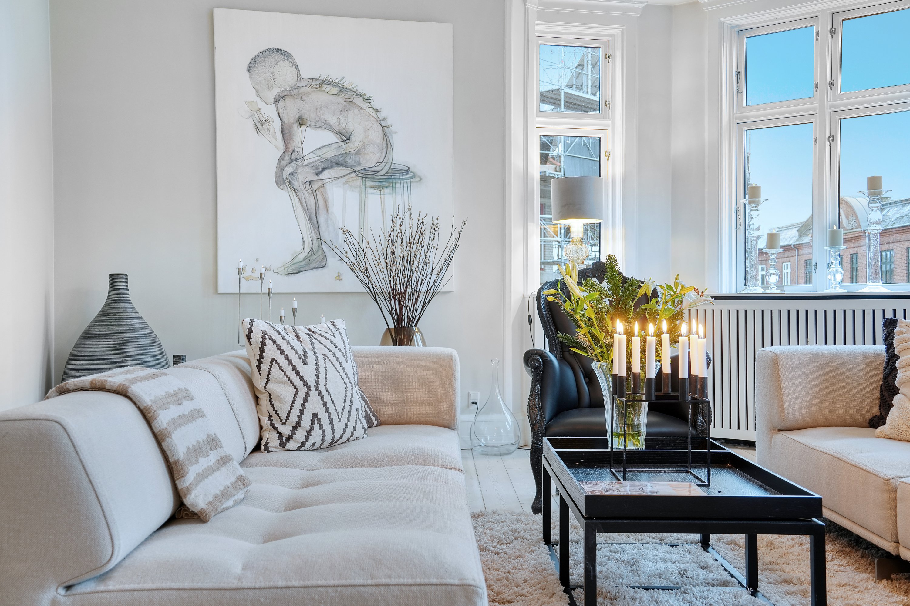 Miniaturebillede 1: stue. Billede af Korsørgade 29, 4. tv., 2100 København Ø