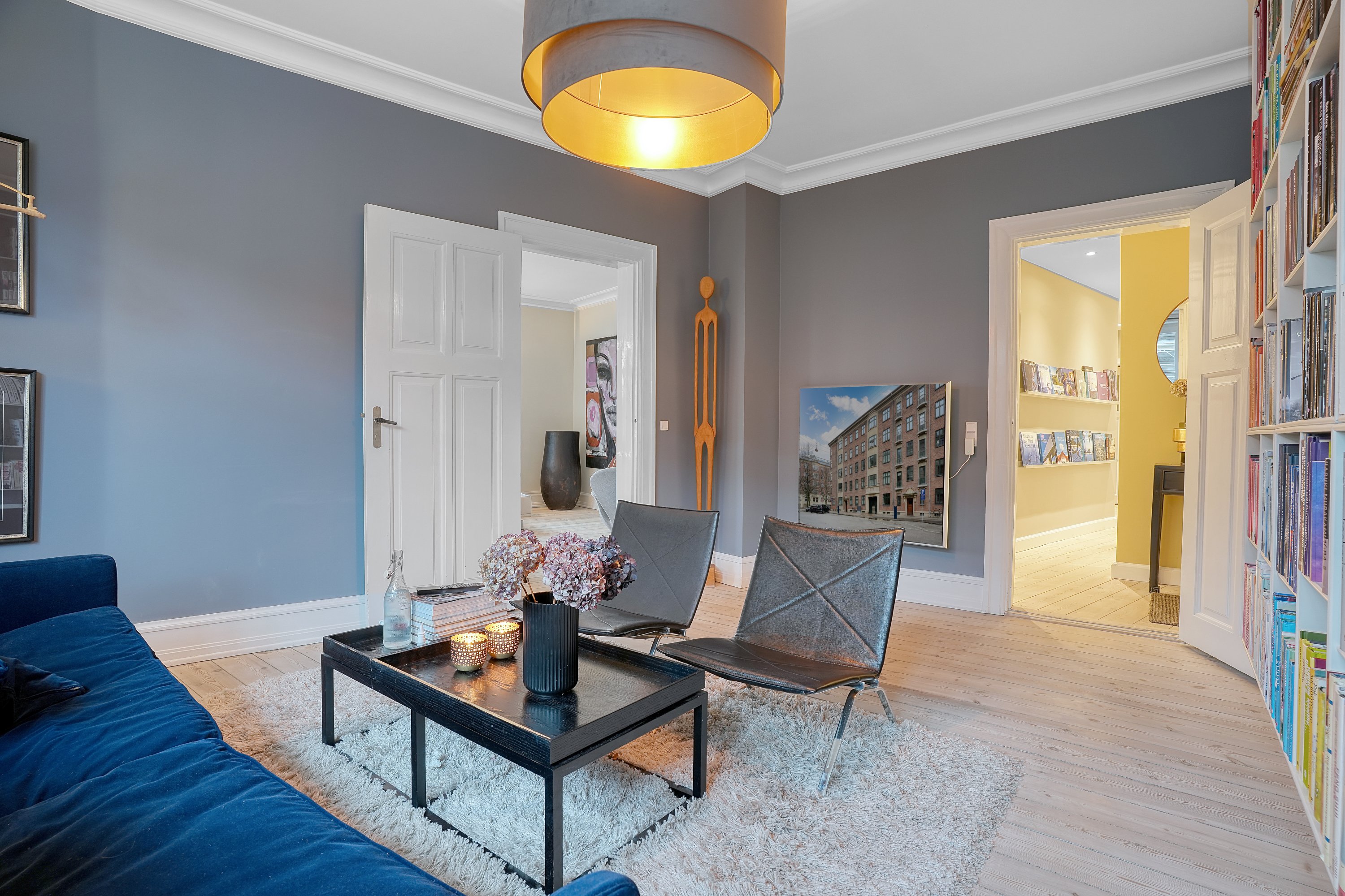 Fremhævet stue billede i fuldskærmstilstand. Billede af Korsørgade 29, 4. tv., 2100 København Ø