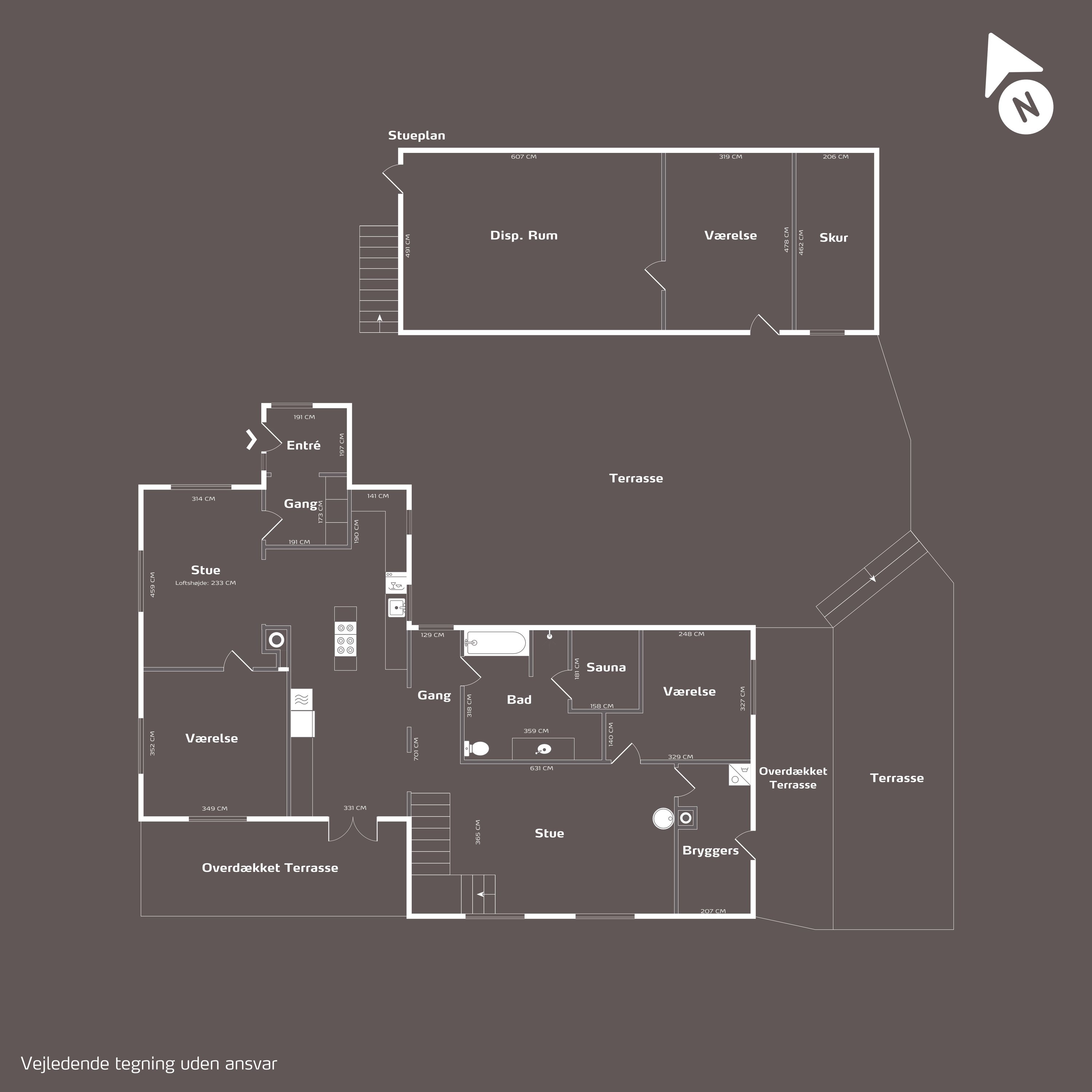 Plantegninger billede af Kystvej 23, Lundeborg, 5874 Hesselager