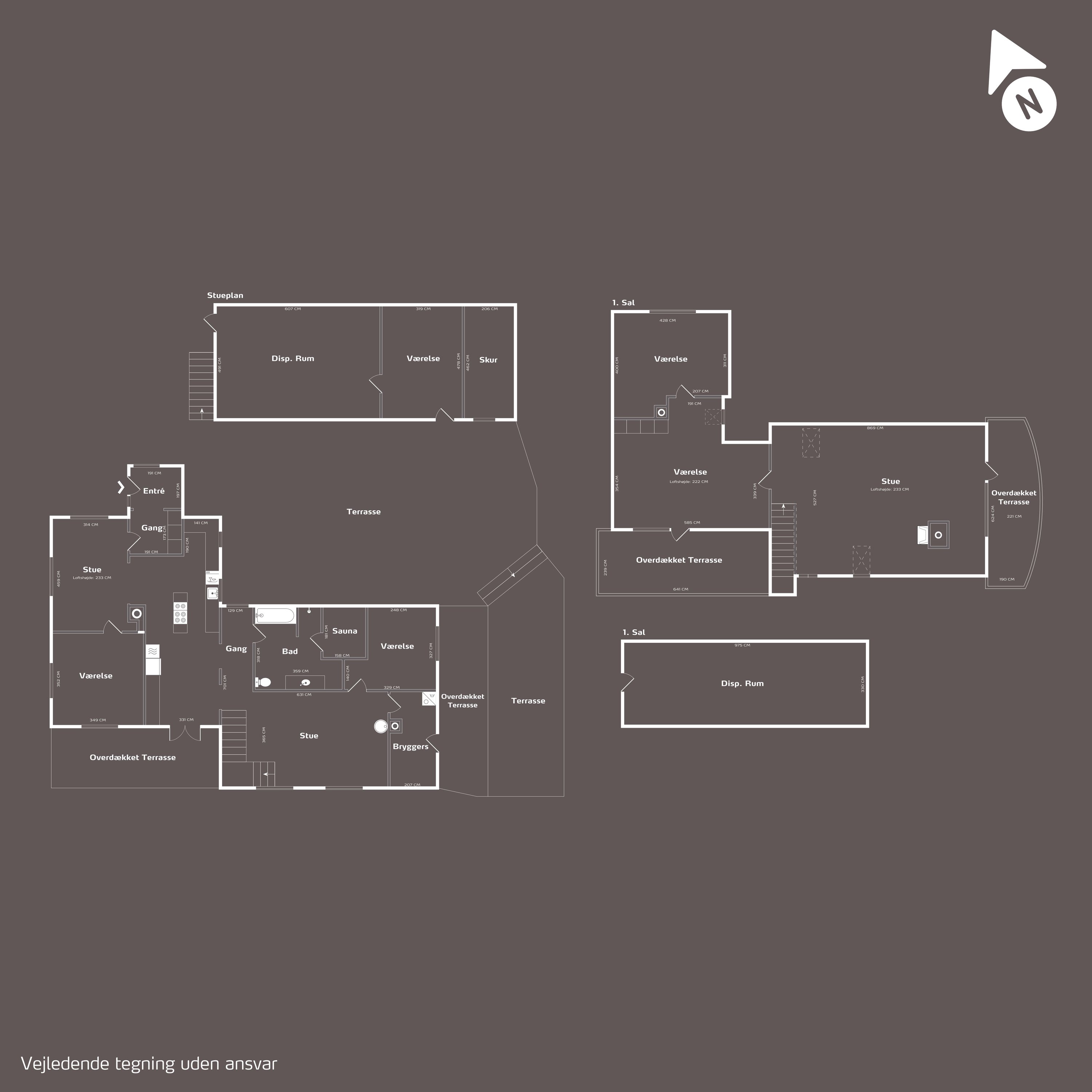 Plantegninger billede af Kystvej 23, Lundeborg, 5874 Hesselager