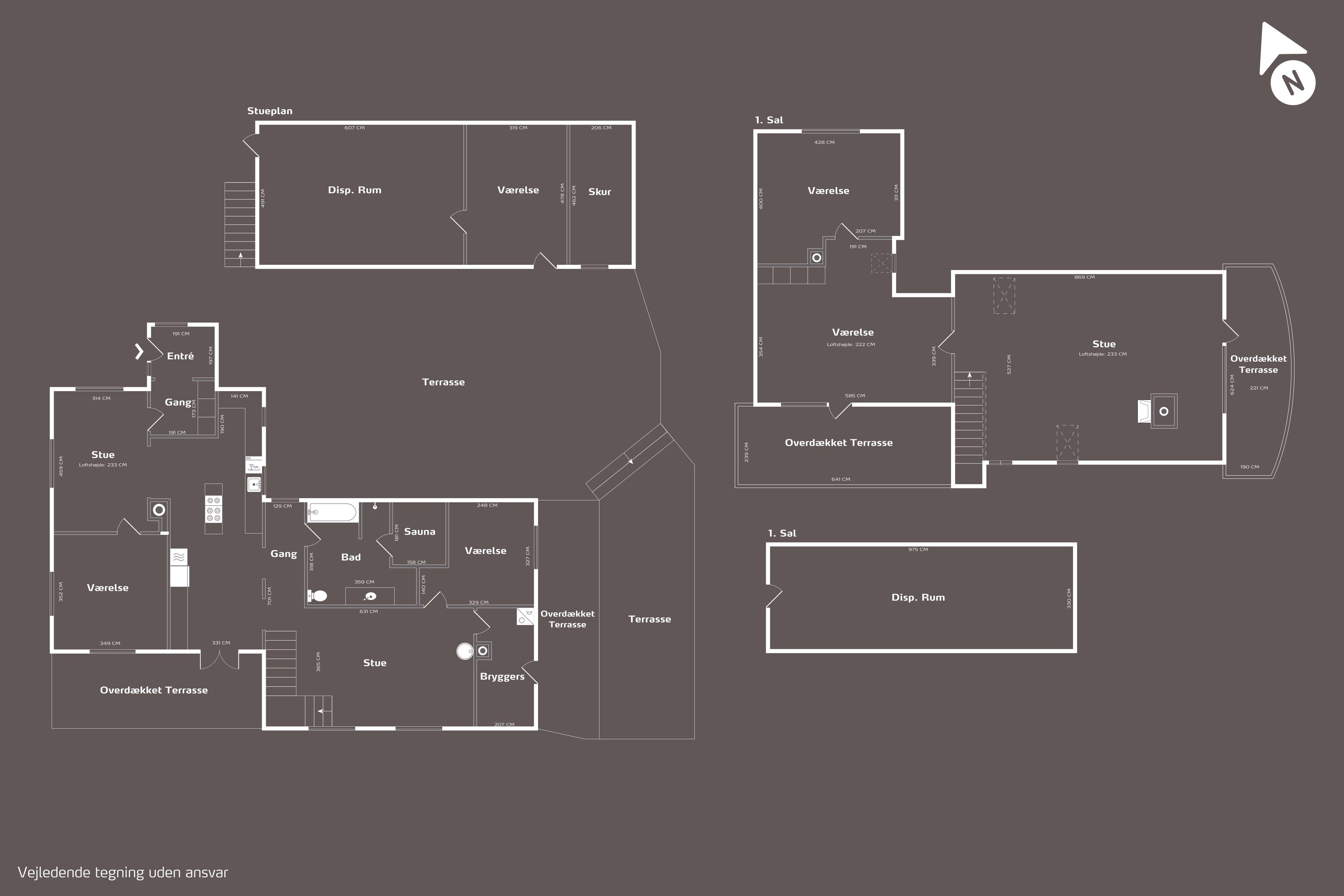 Plantegninger billede af Kystvej 23, Lundeborg, 5874 Hesselager