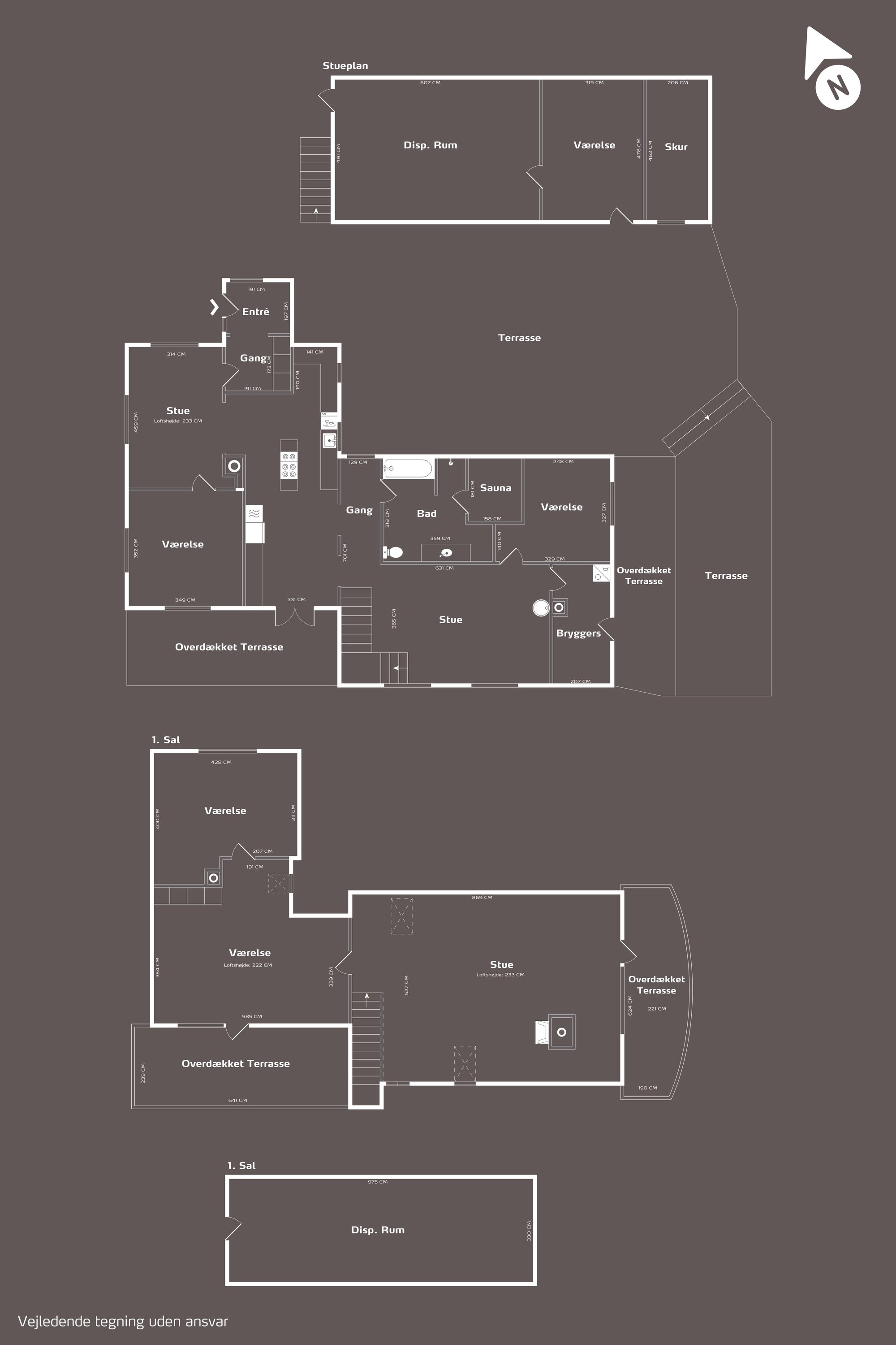 Plantegninger billede af Kystvej 23, Lundeborg, 5874 Hesselager